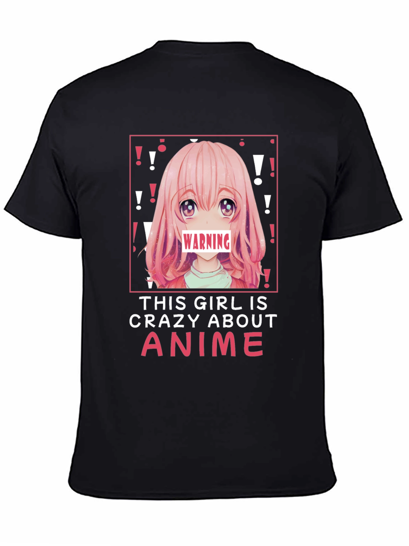Anime Girl Crazy T-Shirt