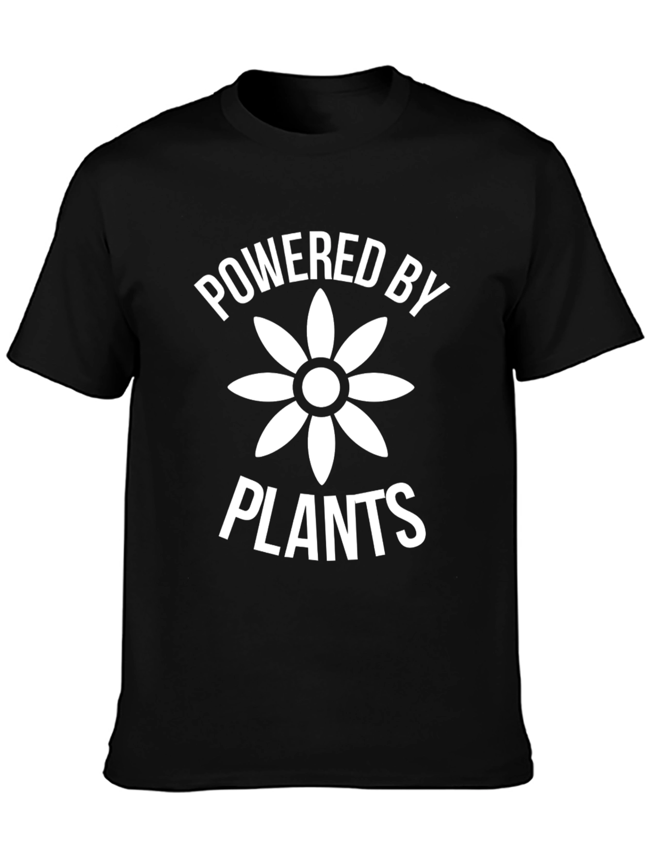 Powered by Plants T-Shirt - Vegan Graphic Tee