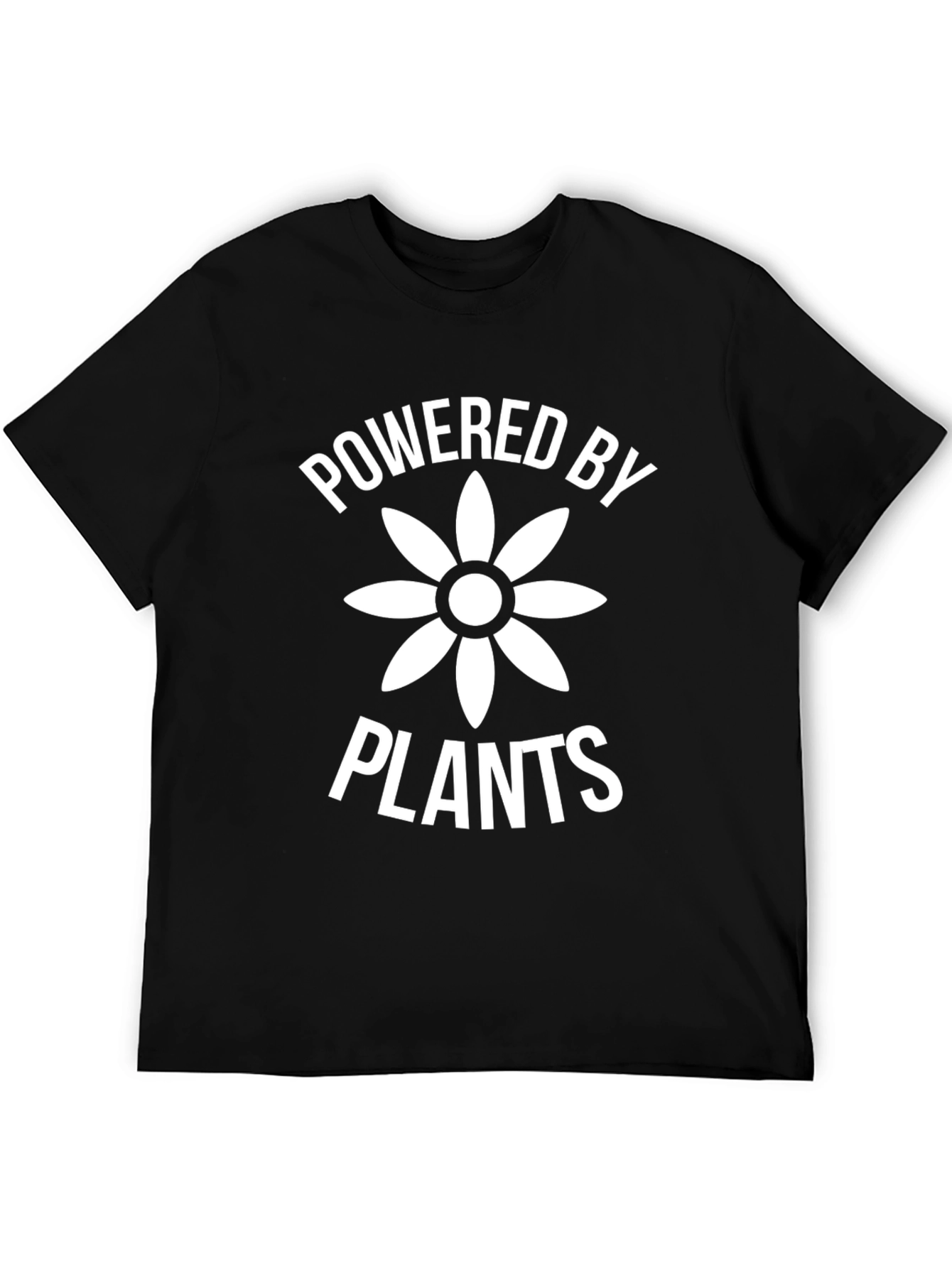 Powered by Plants T-Shirt - Vegan Graphic Tee