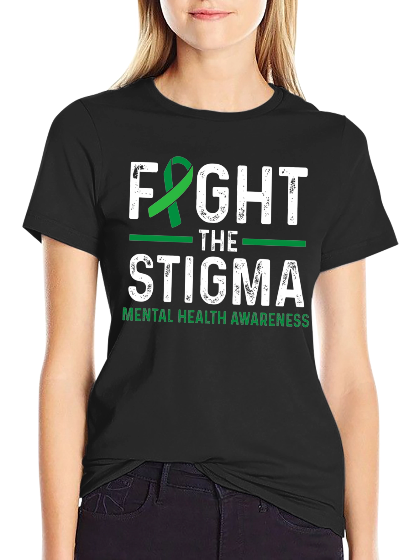 Fight The Stigma Mental Health Awareness T-Shirt