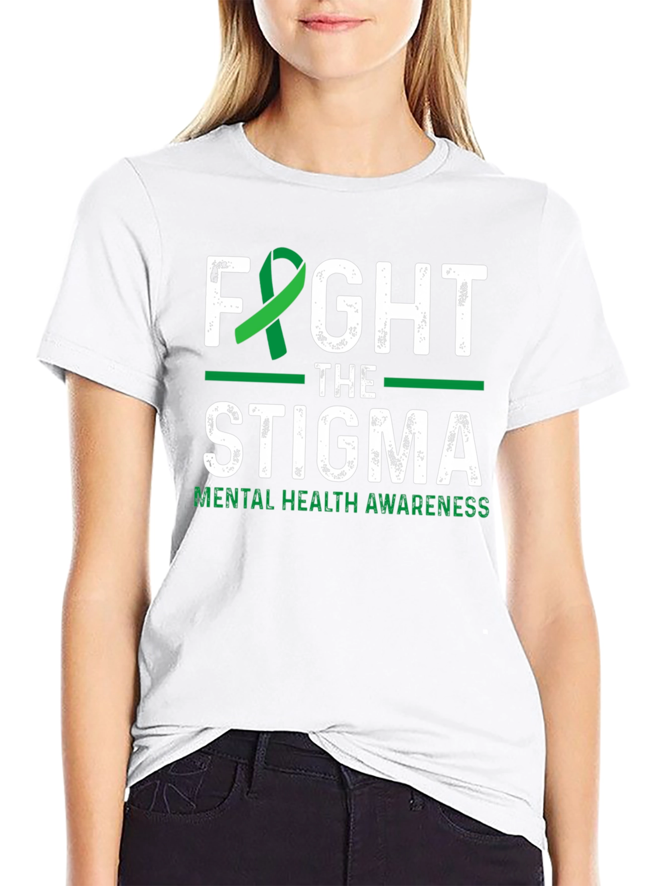 Fight The Stigma Mental Health Awareness T-Shirt