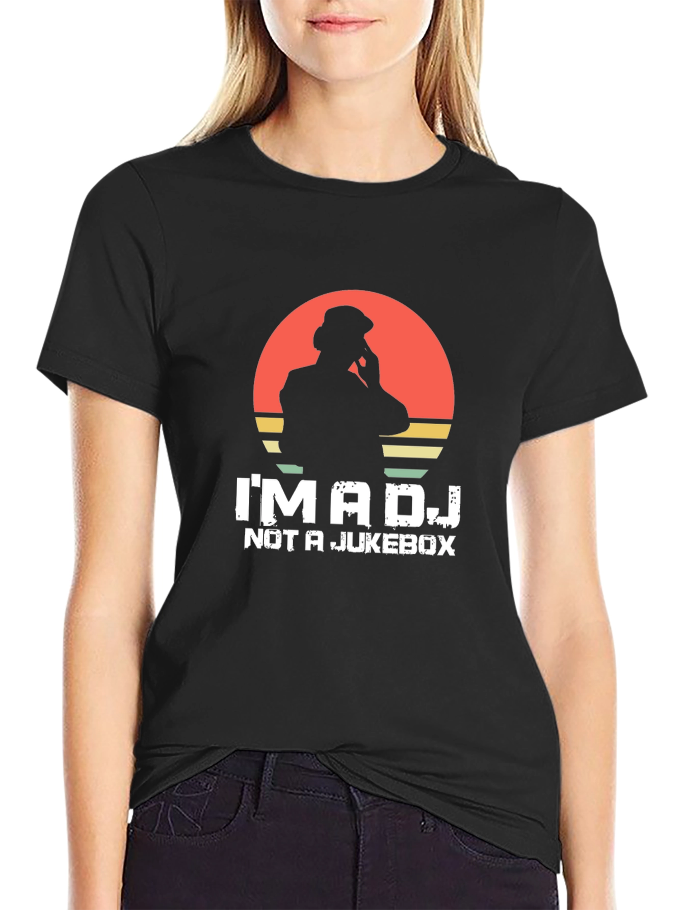 Im a DJ Not a Jukebox Graphic Tee