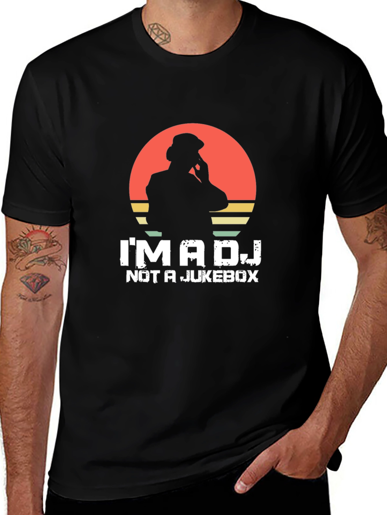 Im a DJ Not a Jukebox Graphic Tee