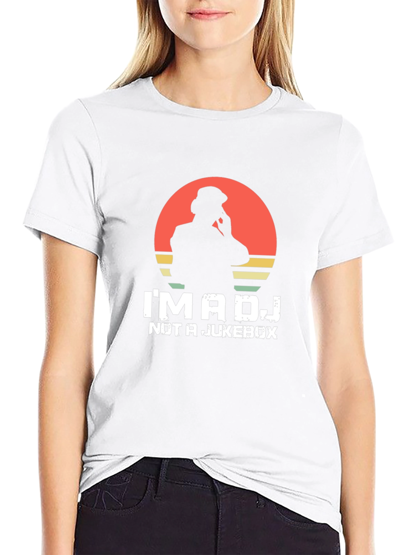 Im a DJ Not a Jukebox Graphic Tee
