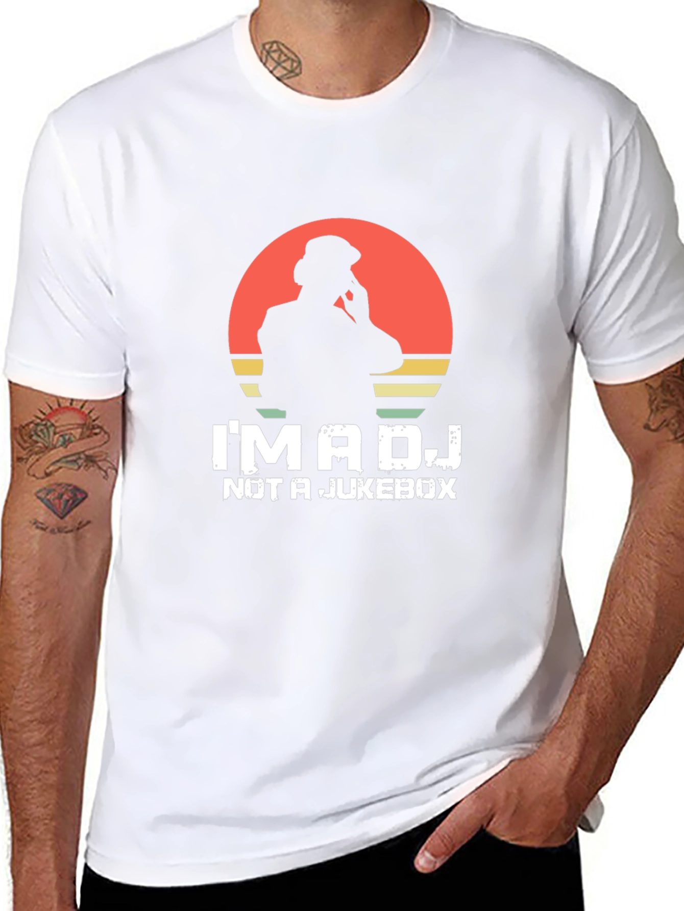 Im a DJ Not a Jukebox Graphic Tee
