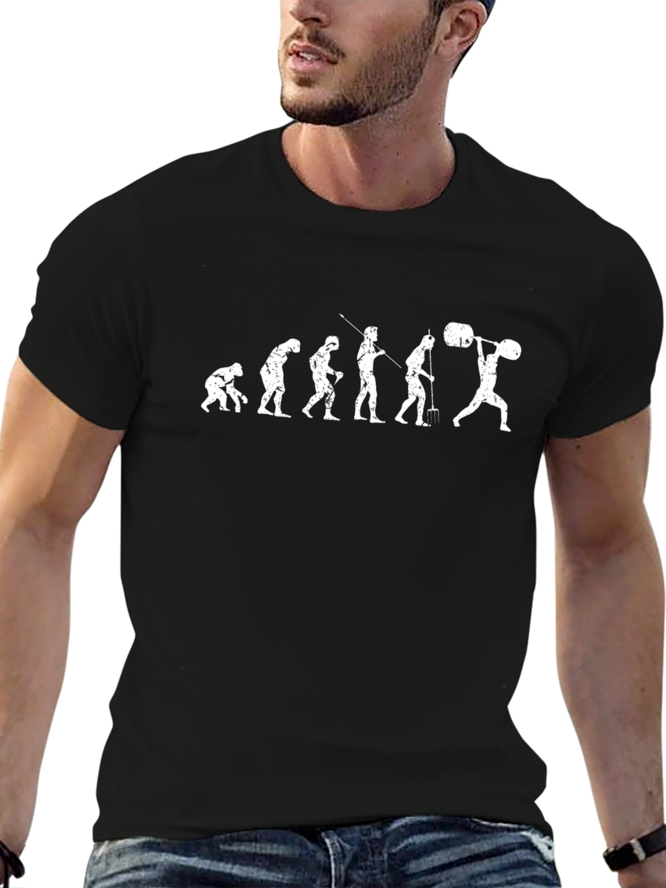 Evolution of the Lifter Tee - Black