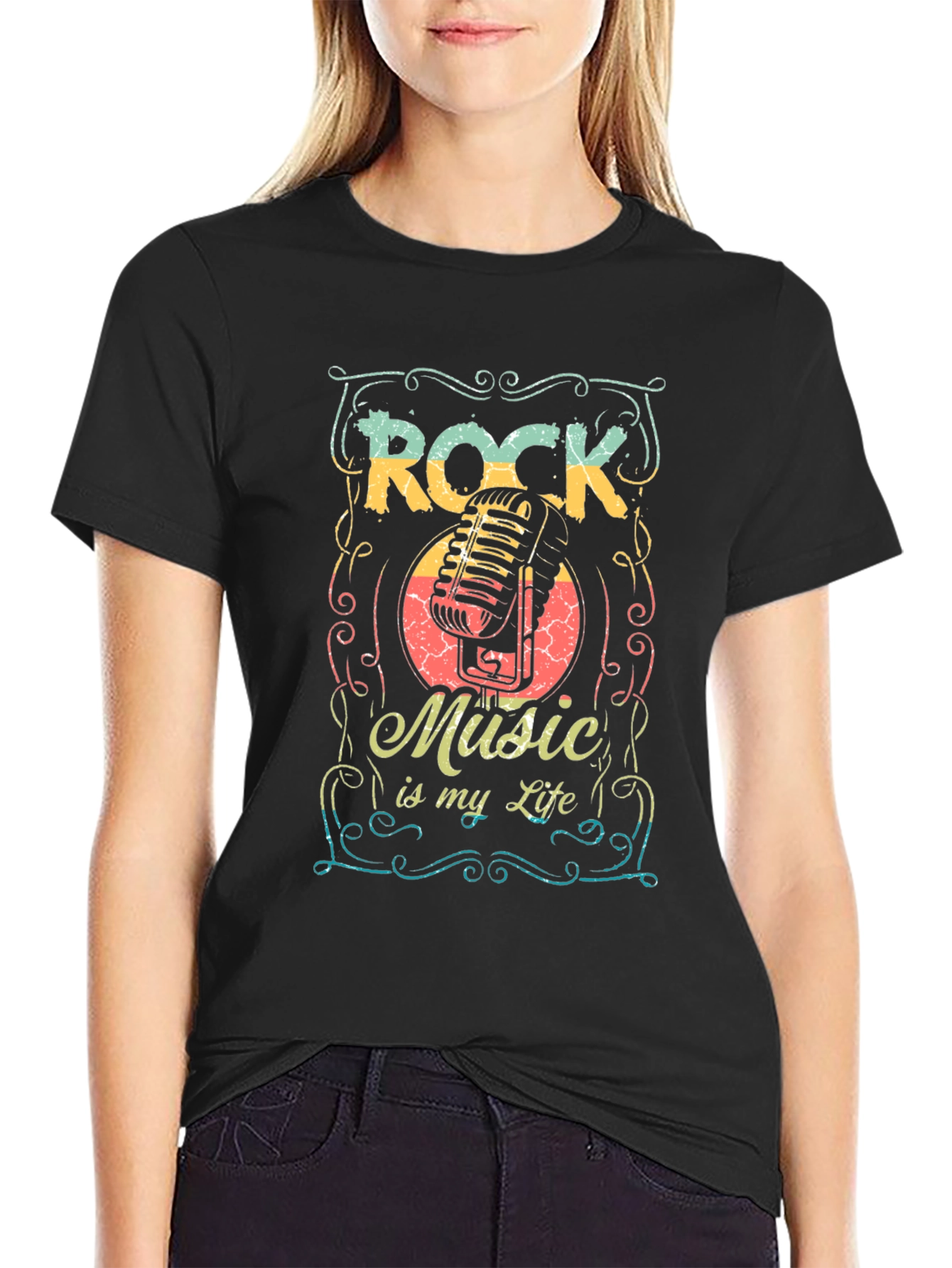 Rock Music is My Life Graphic Tee