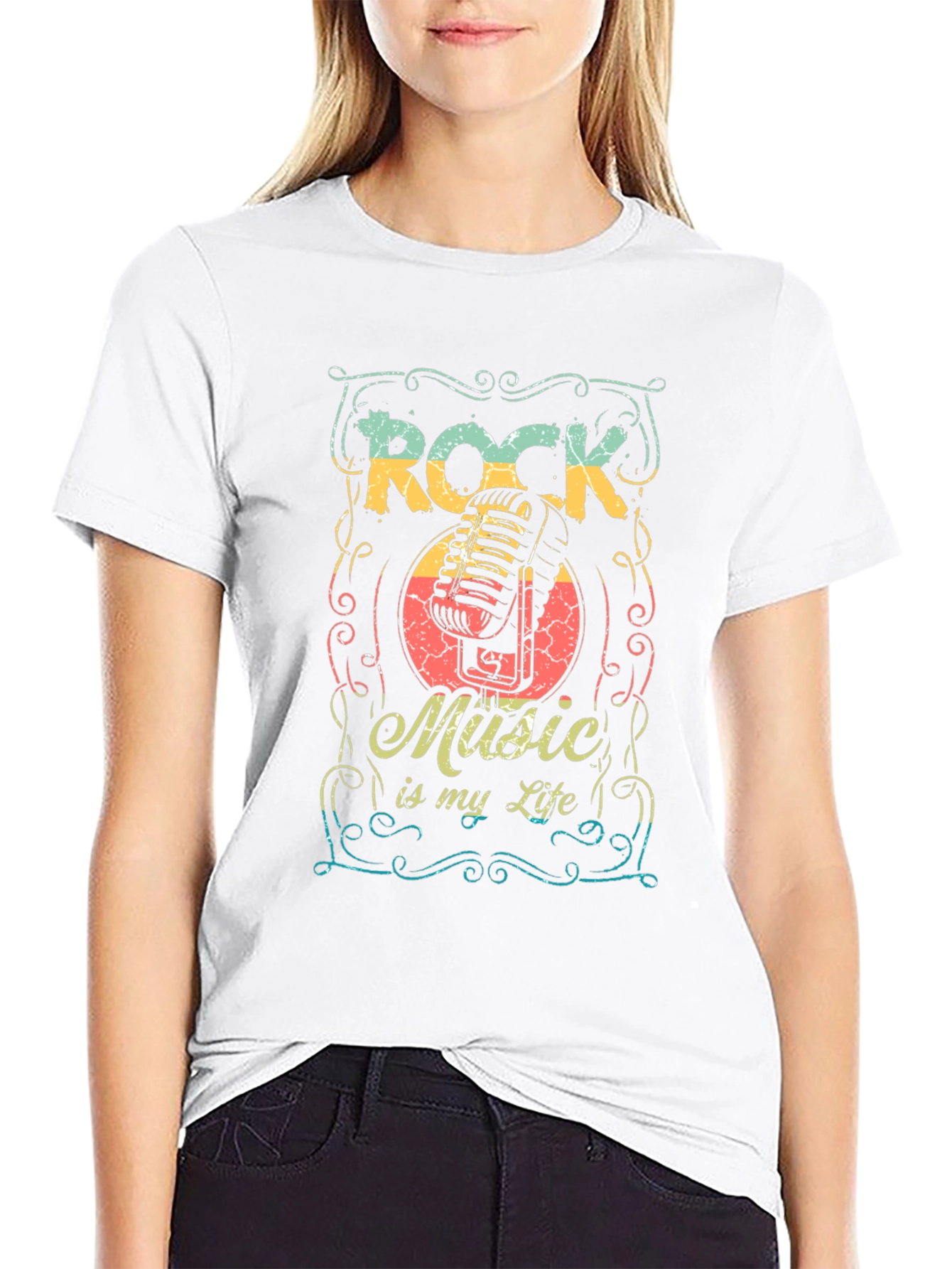 Rock Music is My Life Graphic Tee