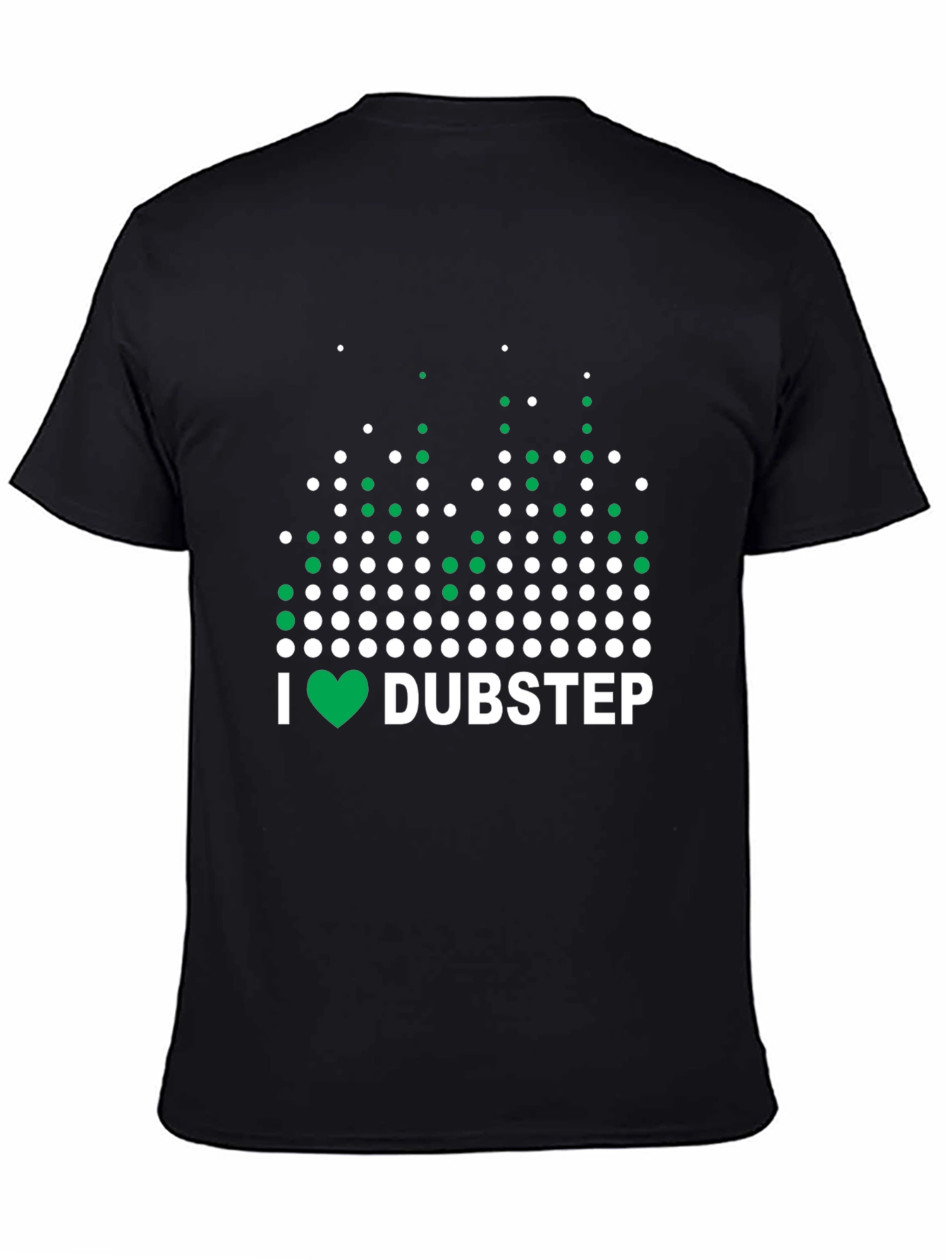 I Heart Dubstep Black Graphic Tee
