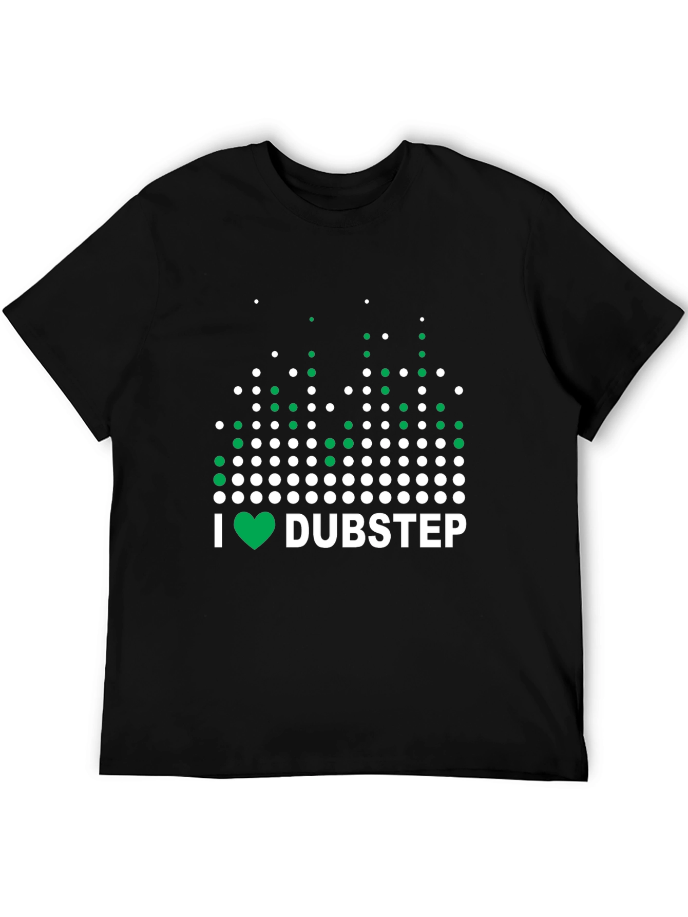 I Heart Dubstep Black Graphic Tee