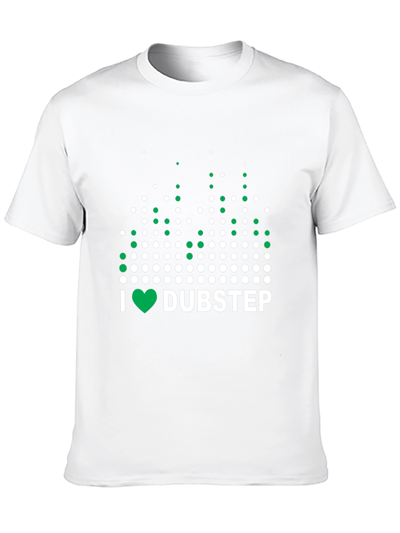 I Heart Dubstep Black Graphic Tee