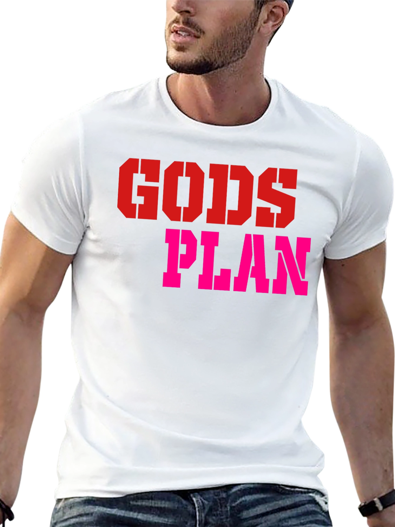 Gods Plan T-Shirt - Trendy Graphic Tee