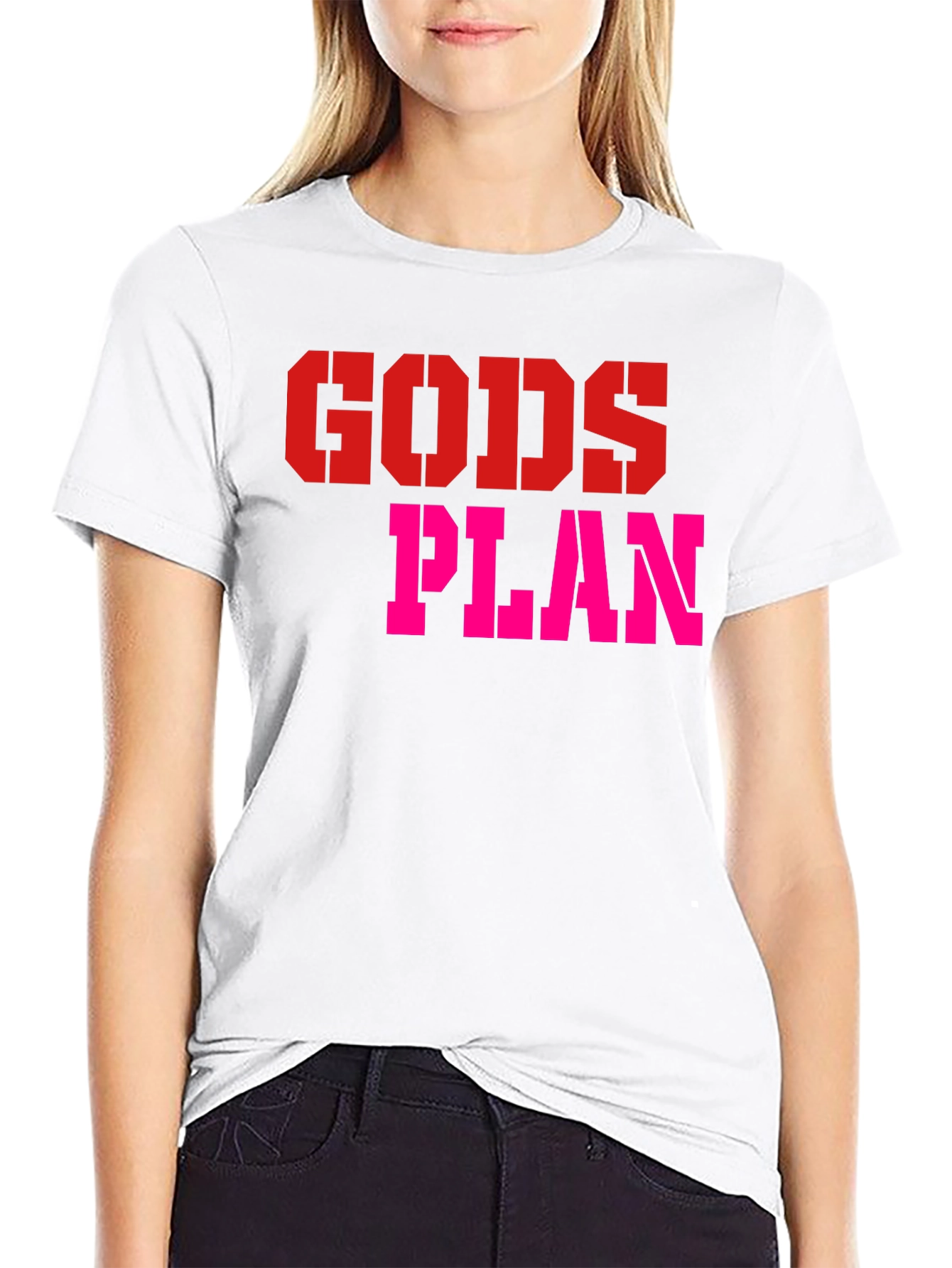 Gods Plan T-Shirt - Trendy Graphic Tee
