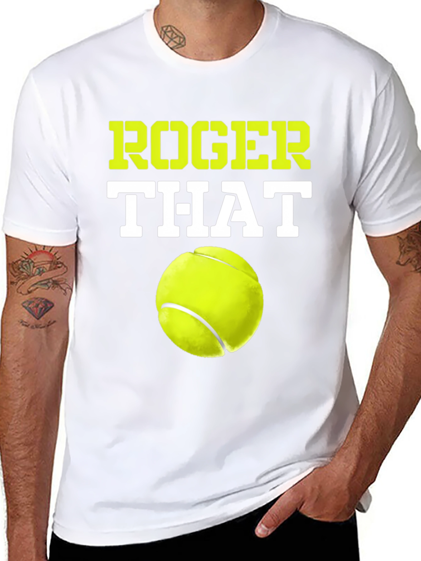 Roger That Tennis Ball T-Shirt