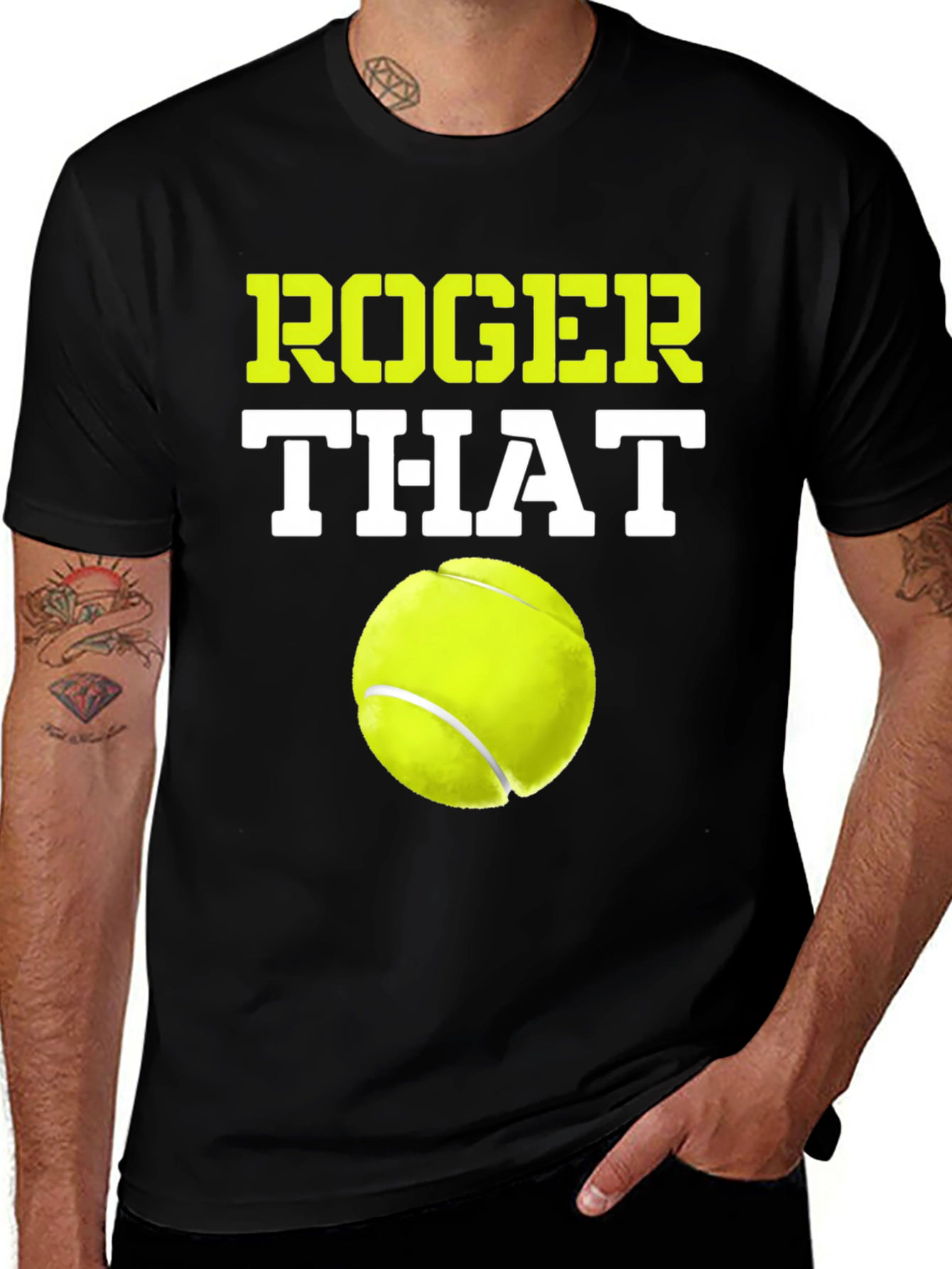 Roger That Tennis Ball T-Shirt