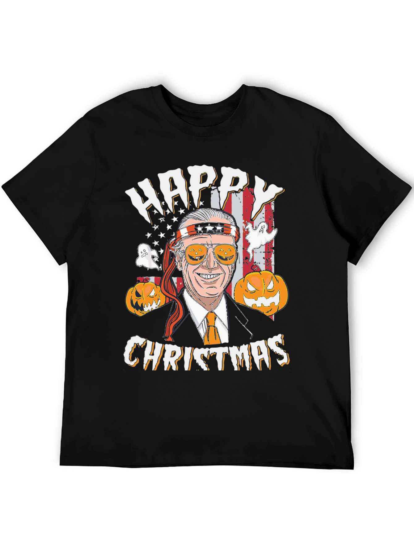 Happy Christmas Biden Halloween T-Shirt