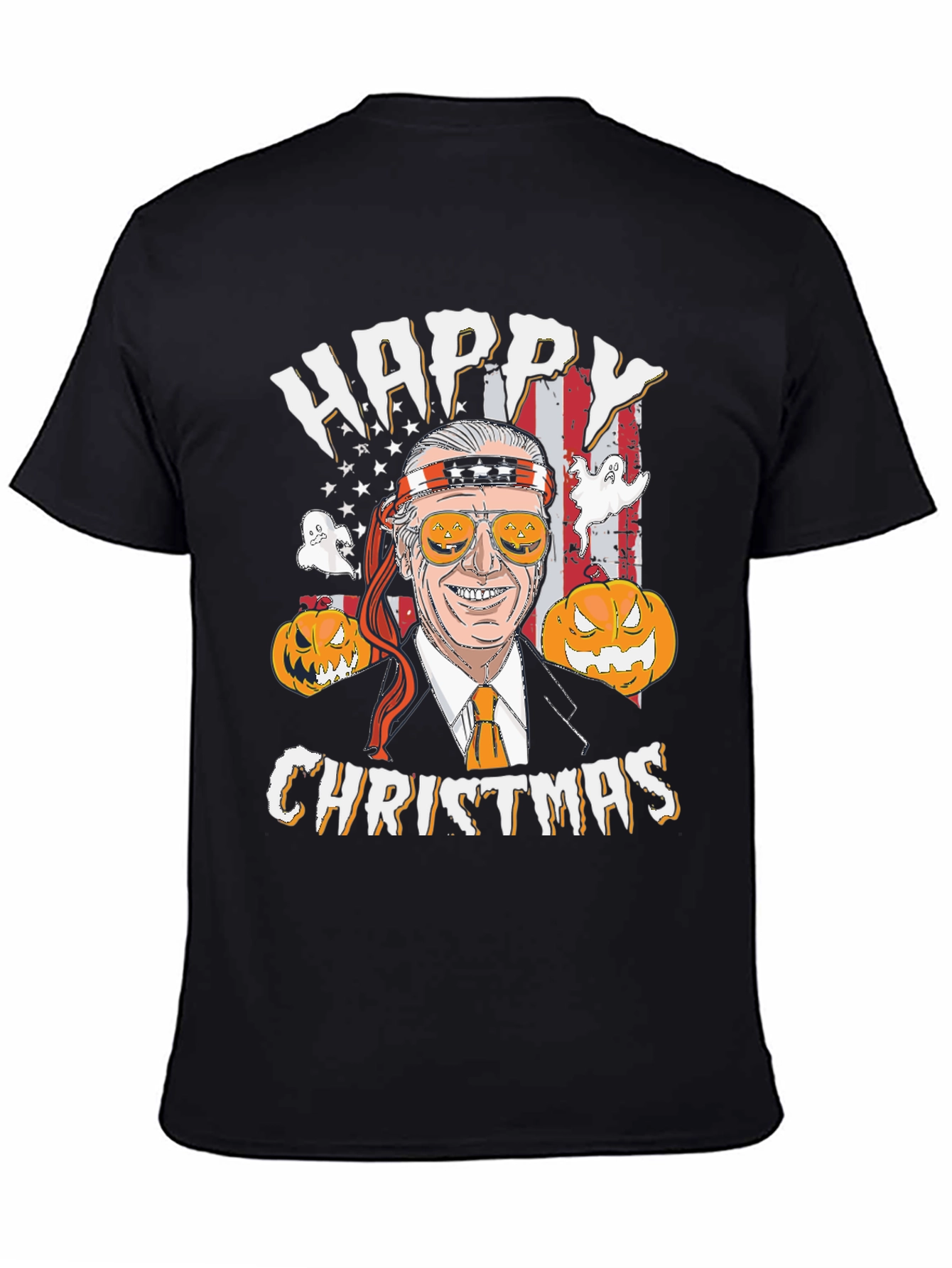 Happy Christmas Biden Halloween T-Shirt