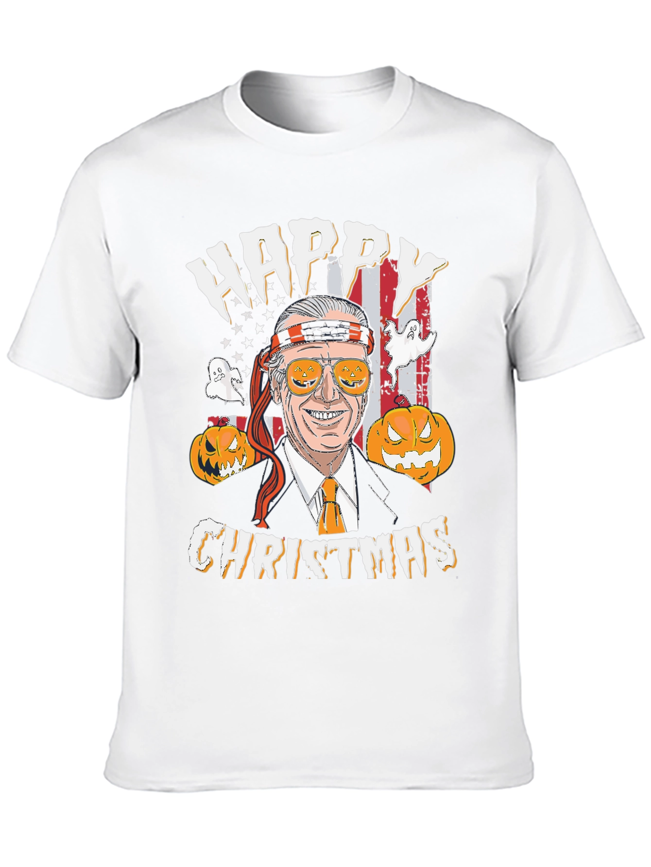 Happy Christmas Biden Halloween T-Shirt