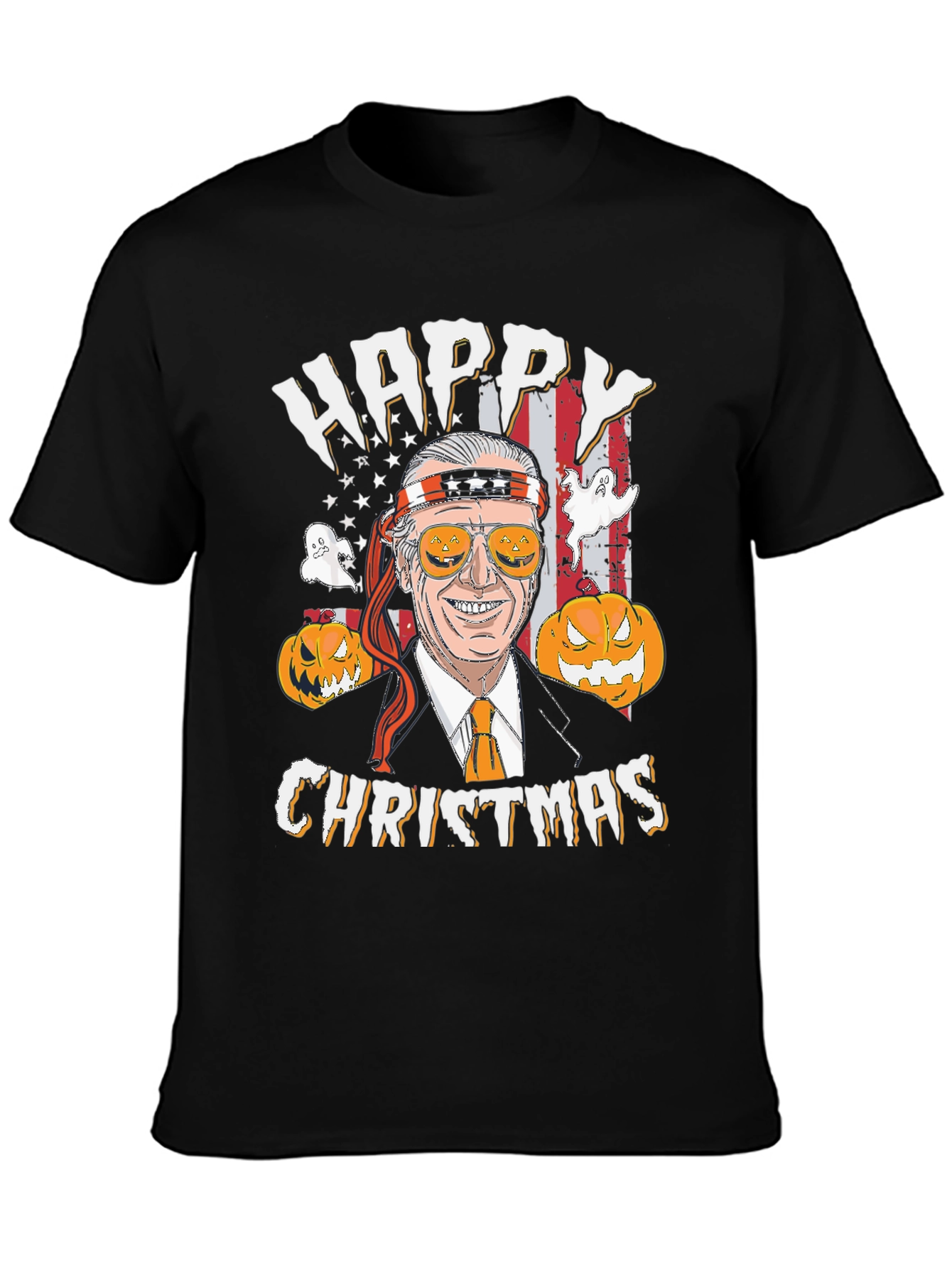 Happy Christmas Biden Halloween T-Shirt