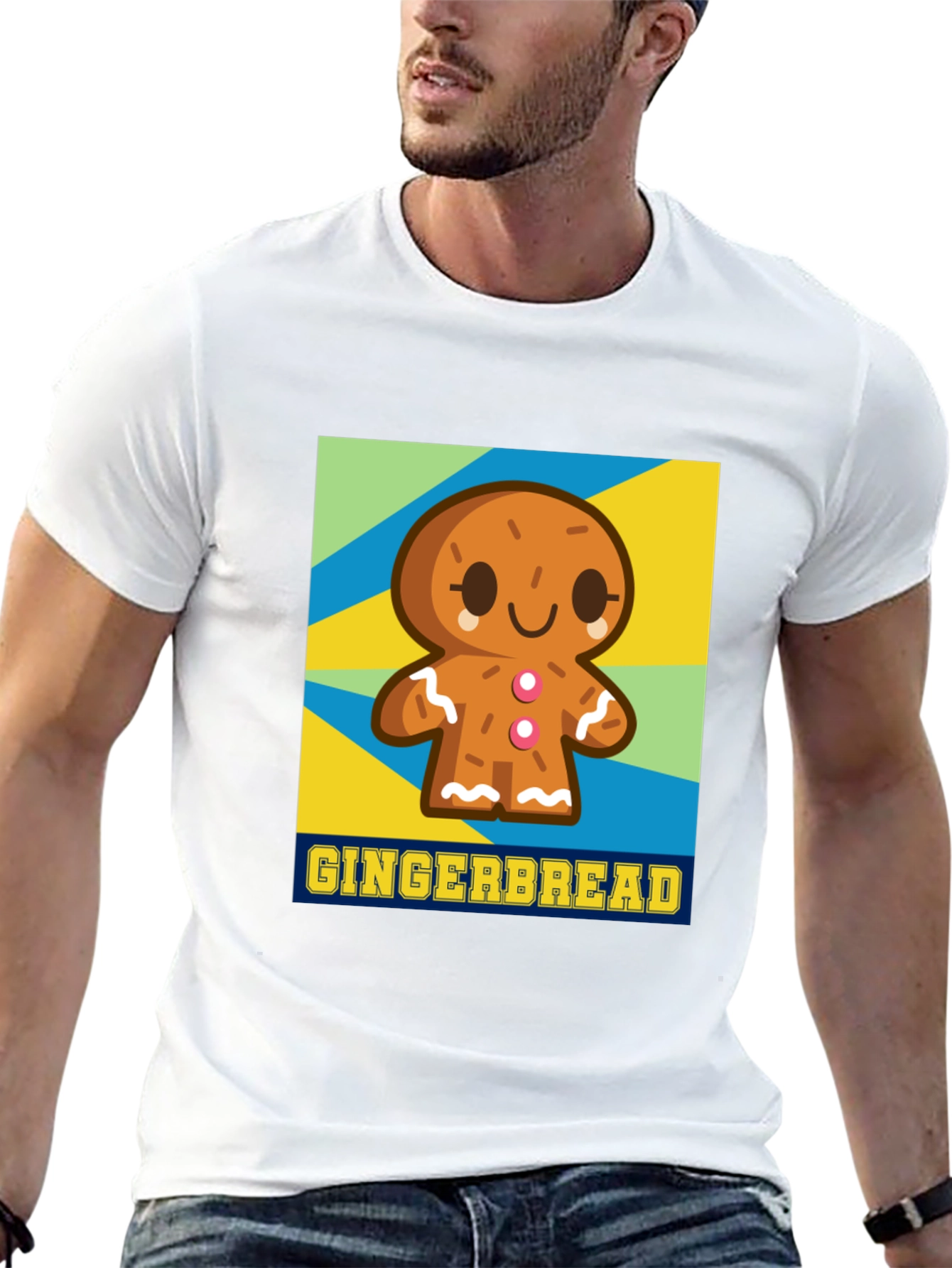 Gingerbread Graphic T-Shirt
