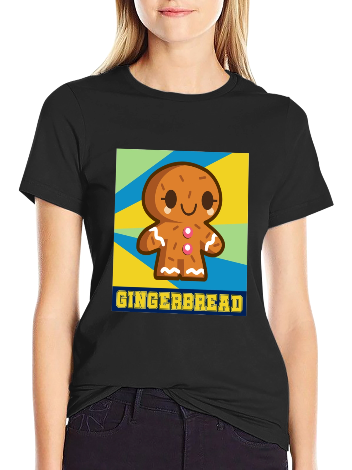 Gingerbread Graphic T-Shirt