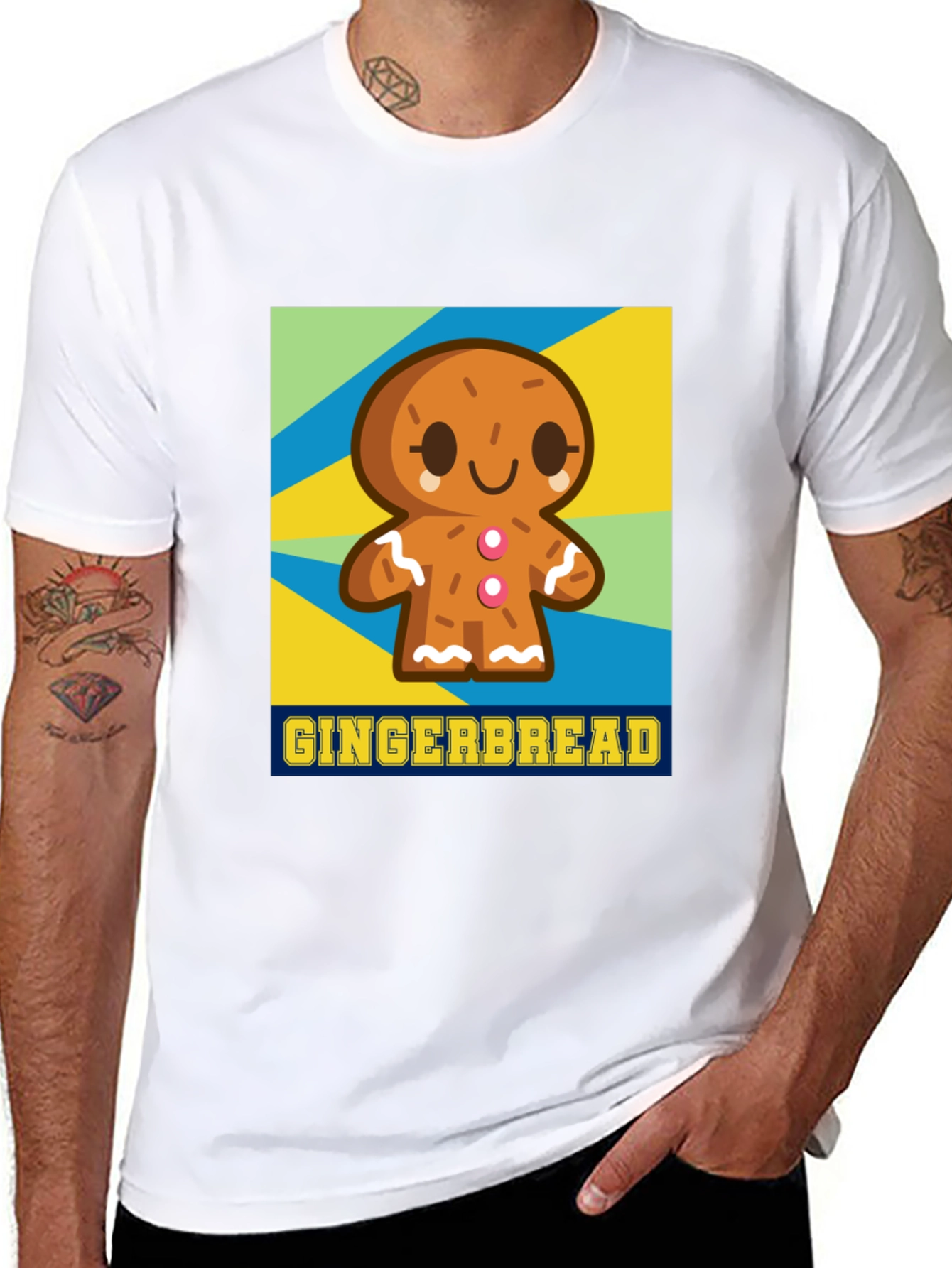 Gingerbread Graphic T-Shirt