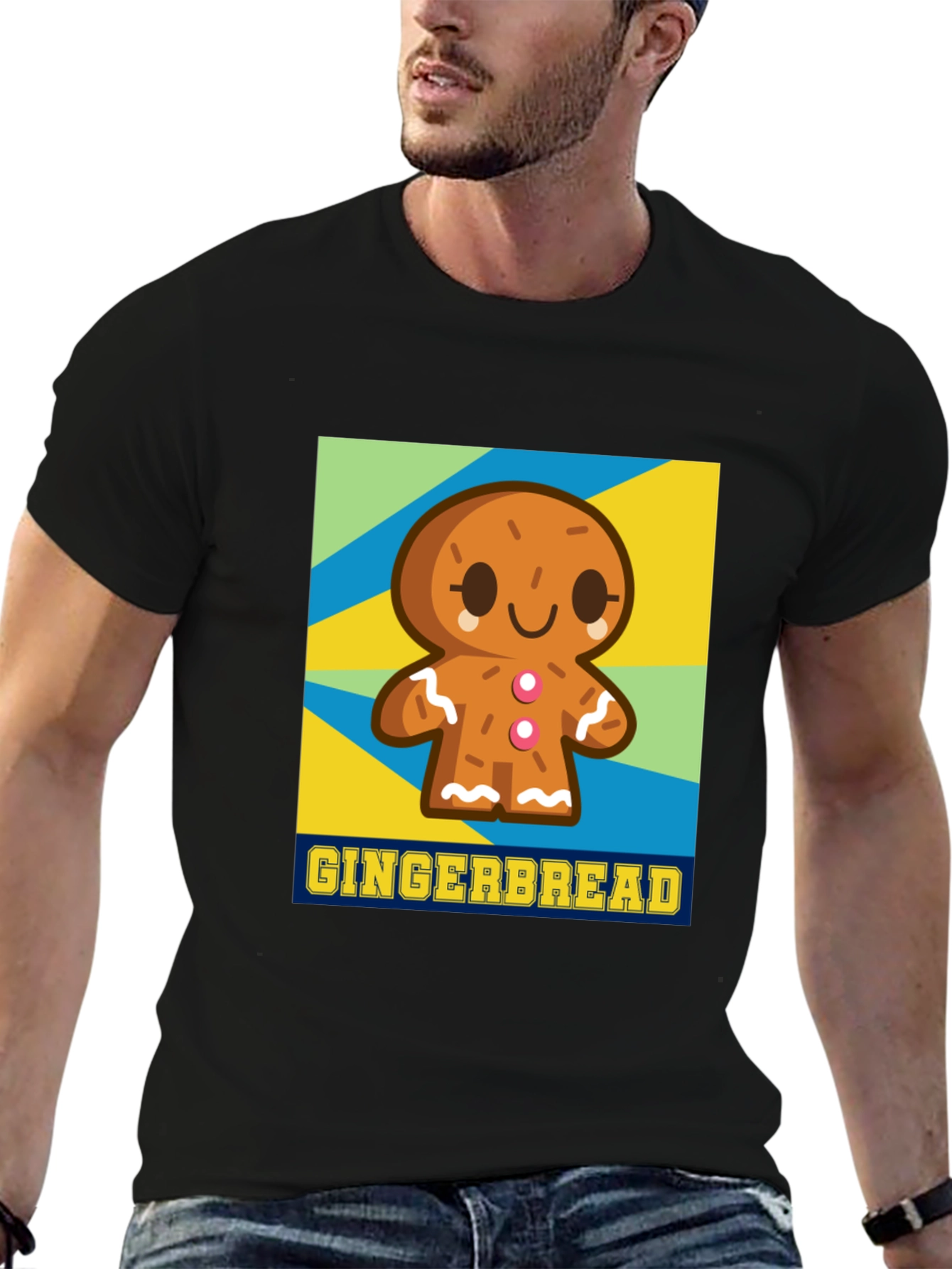 Gingerbread Graphic T-Shirt