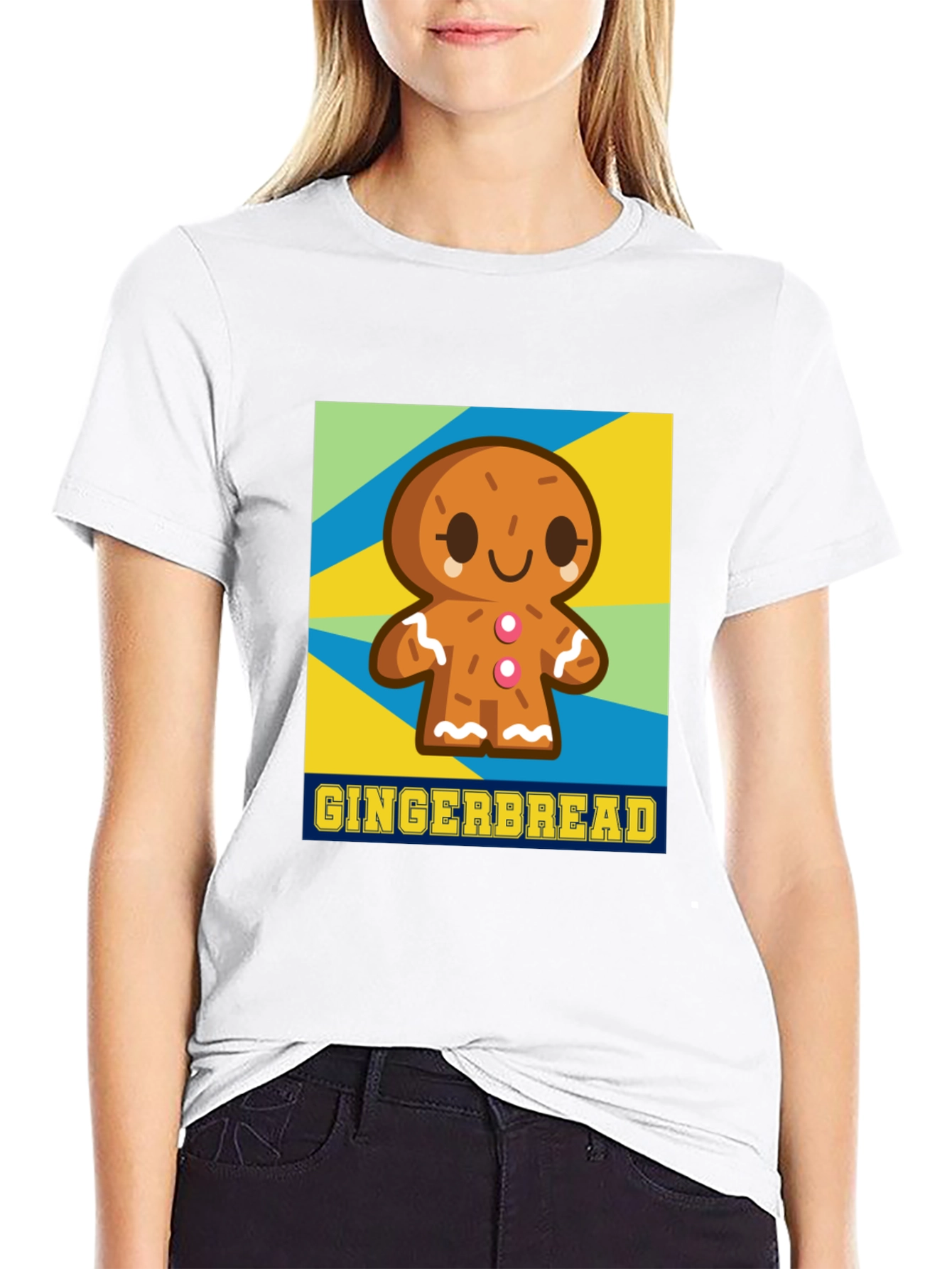Gingerbread Graphic T-Shirt