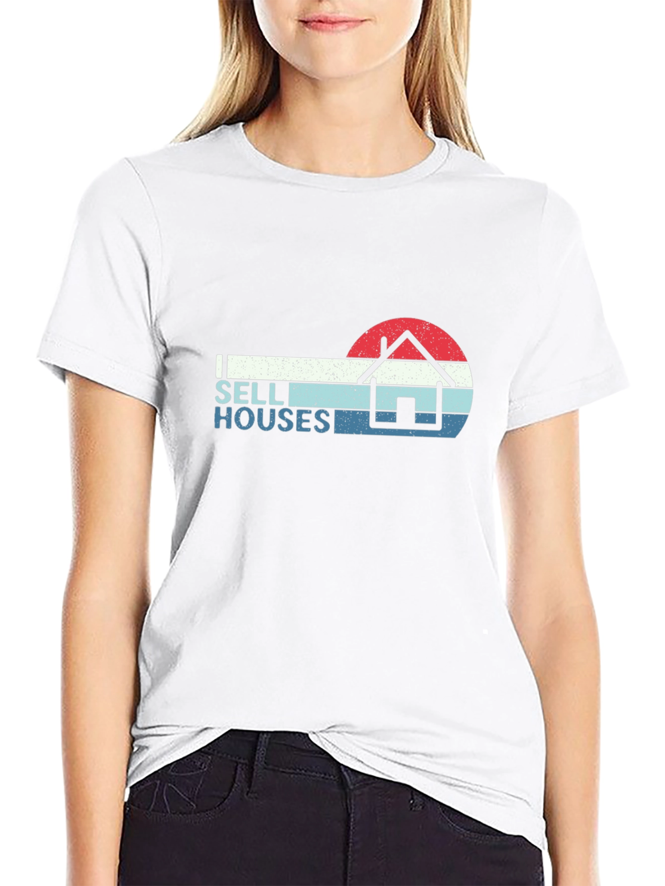 I Sell Houses Retro T-Shirt