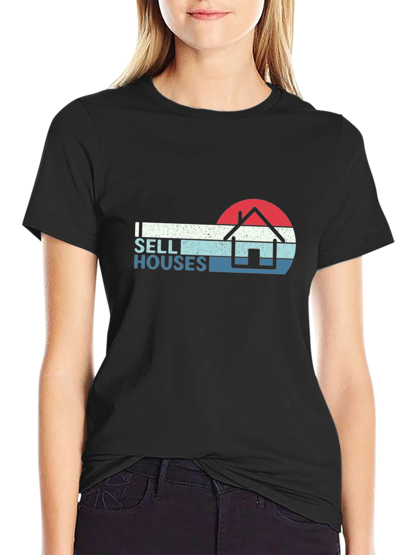 I Sell Houses Retro T-Shirt