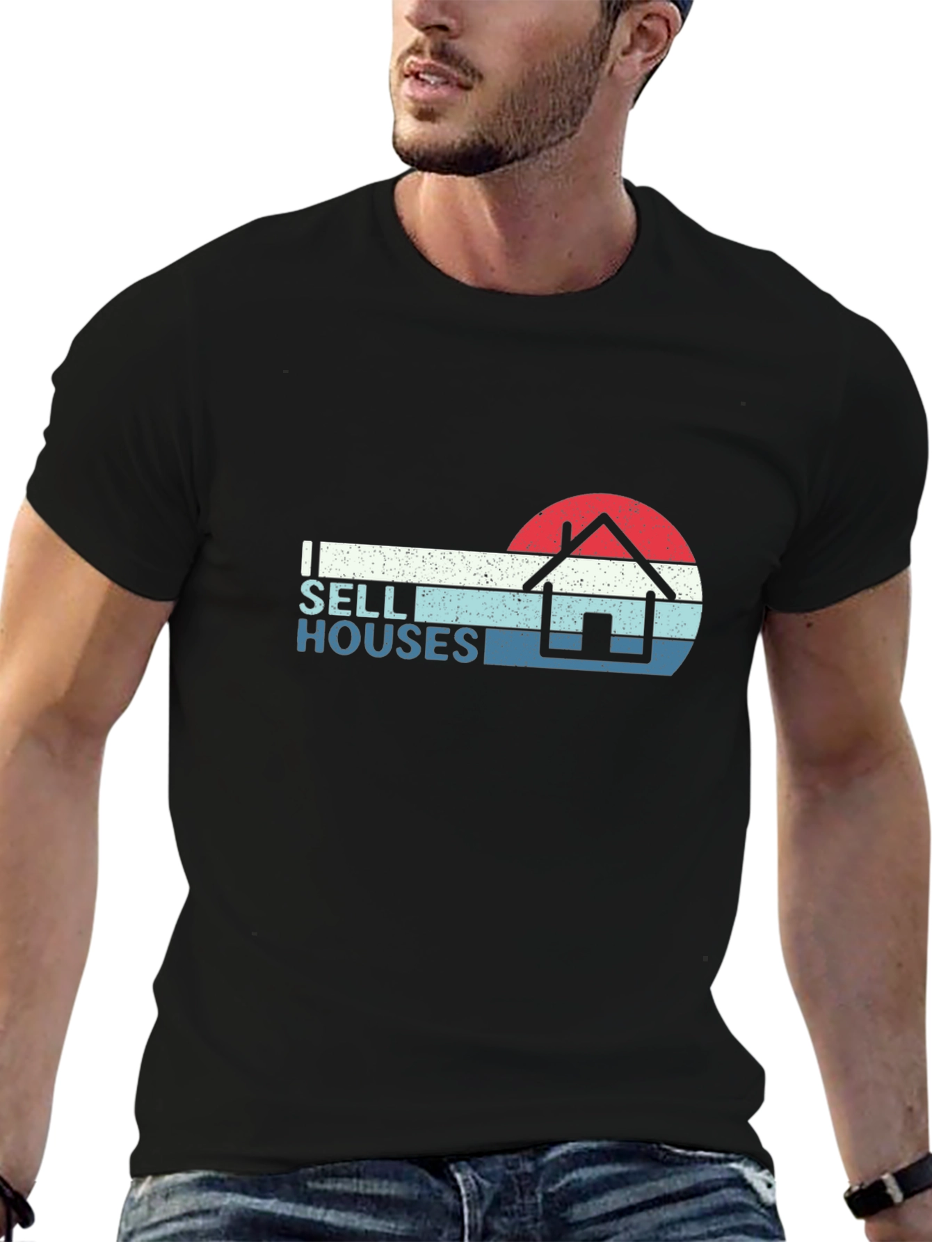 I Sell Houses Retro T-Shirt
