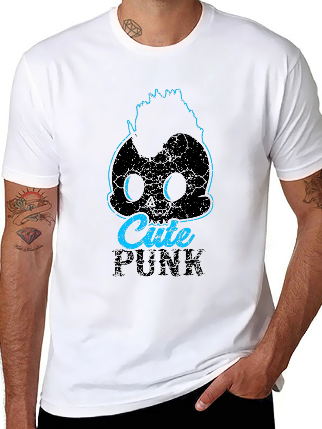 Cute Punk Graphic Tee