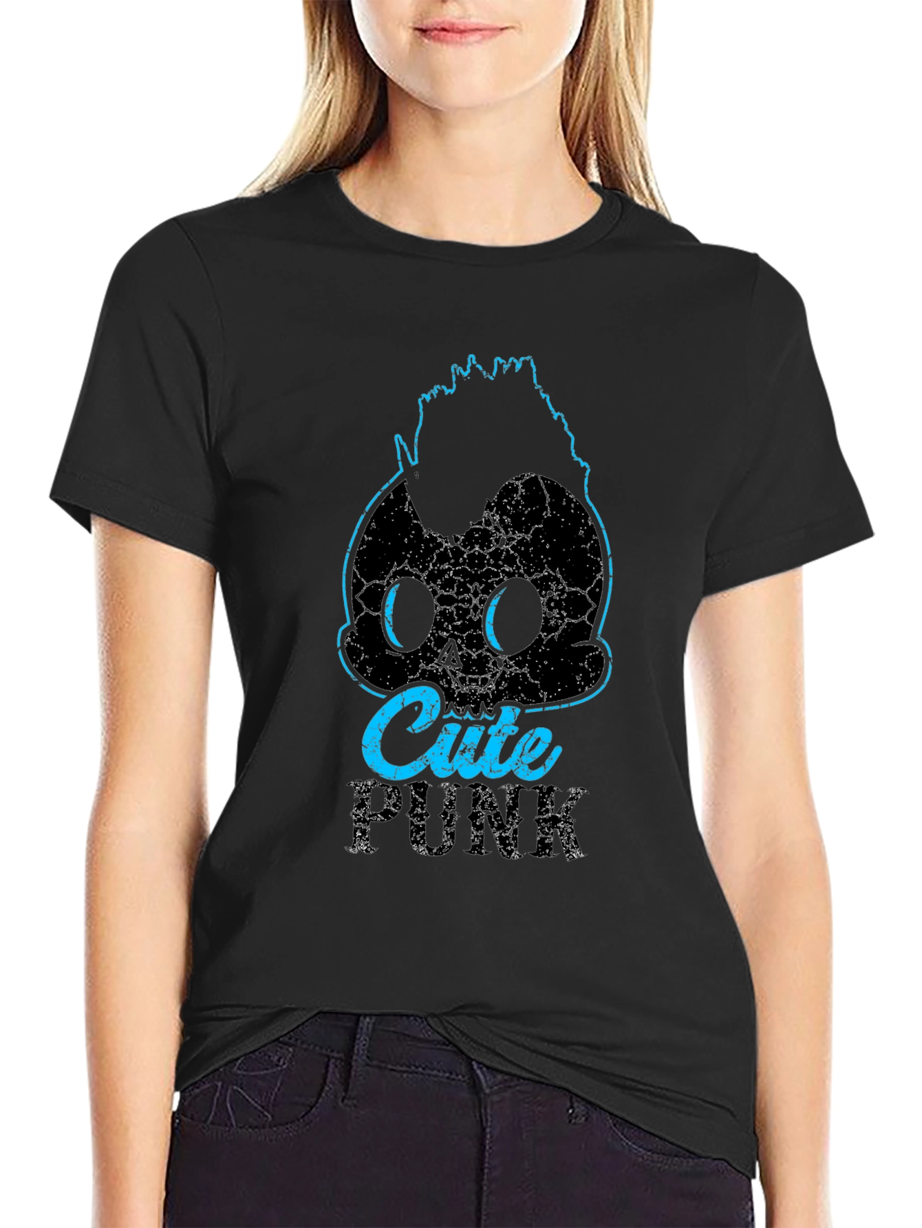 Cute Punk Graphic Tee