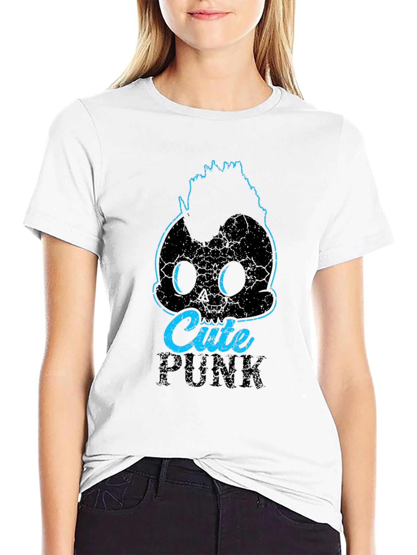 Cute Punk Graphic Tee