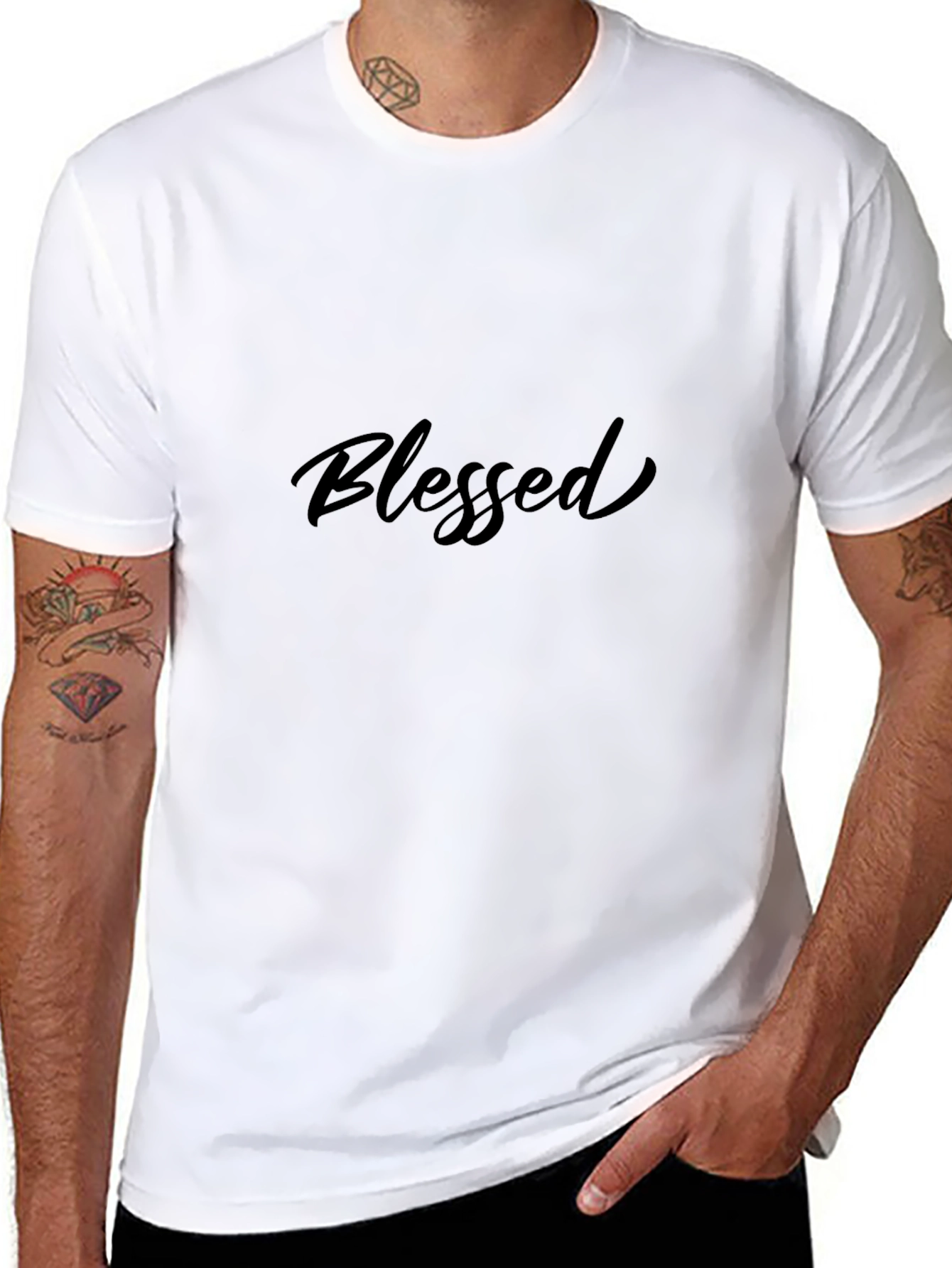 Blessed Graphic Tee - Black
