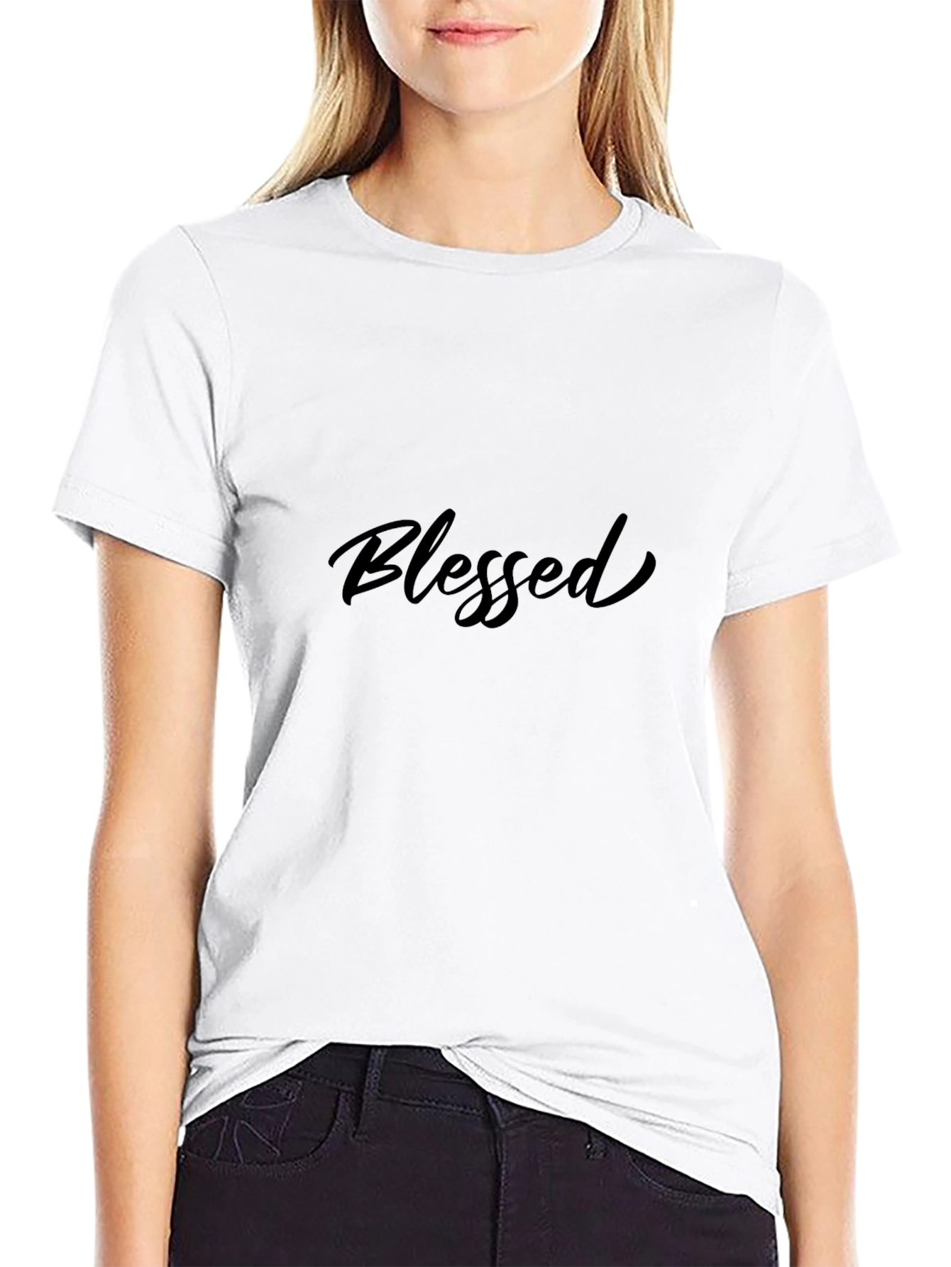 Blessed Graphic Tee - Black