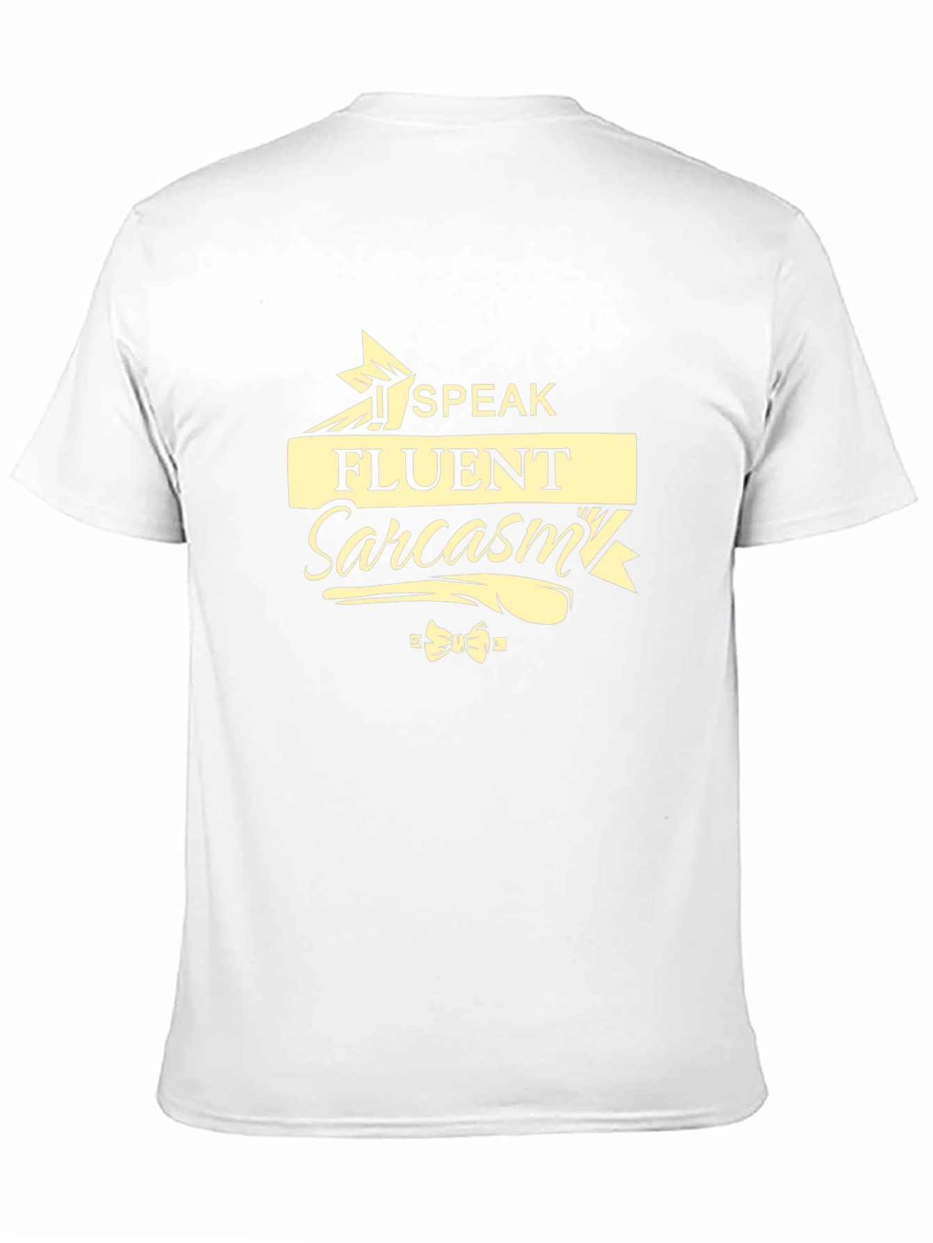 Speak Fluent Sarcasm Graphic Tee - Black