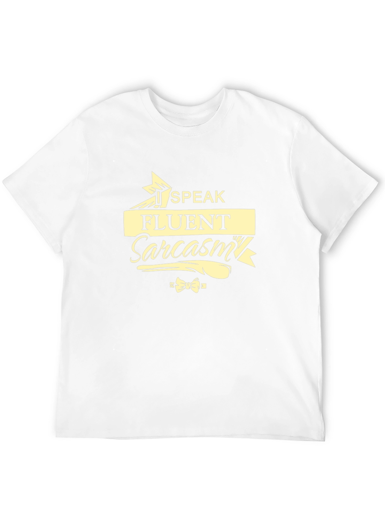 Speak Fluent Sarcasm Graphic Tee - Black