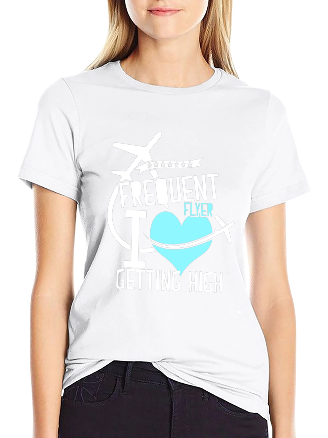 Frequent Flyer Getting High Tee