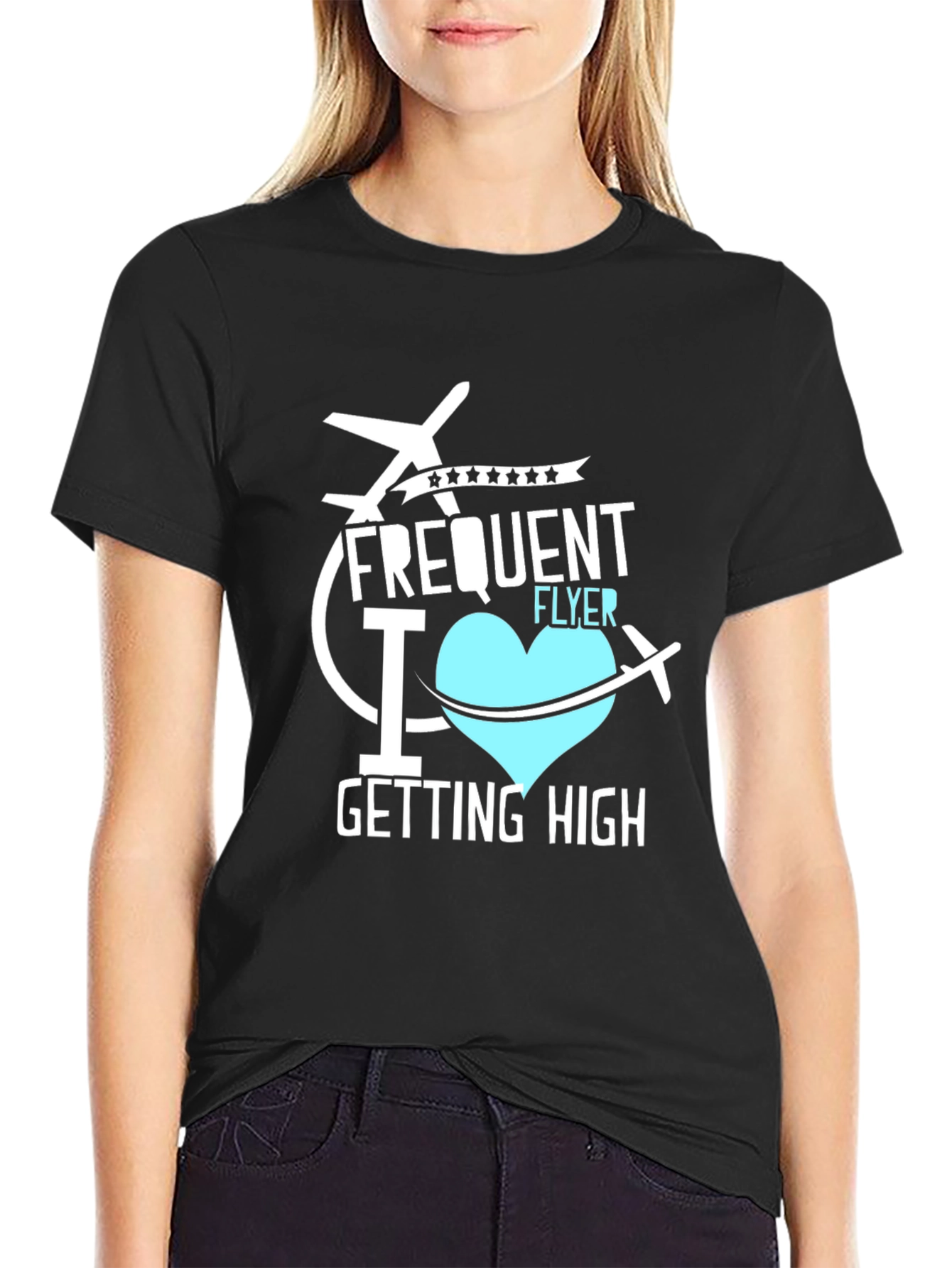 Frequent Flyer Getting High Tee