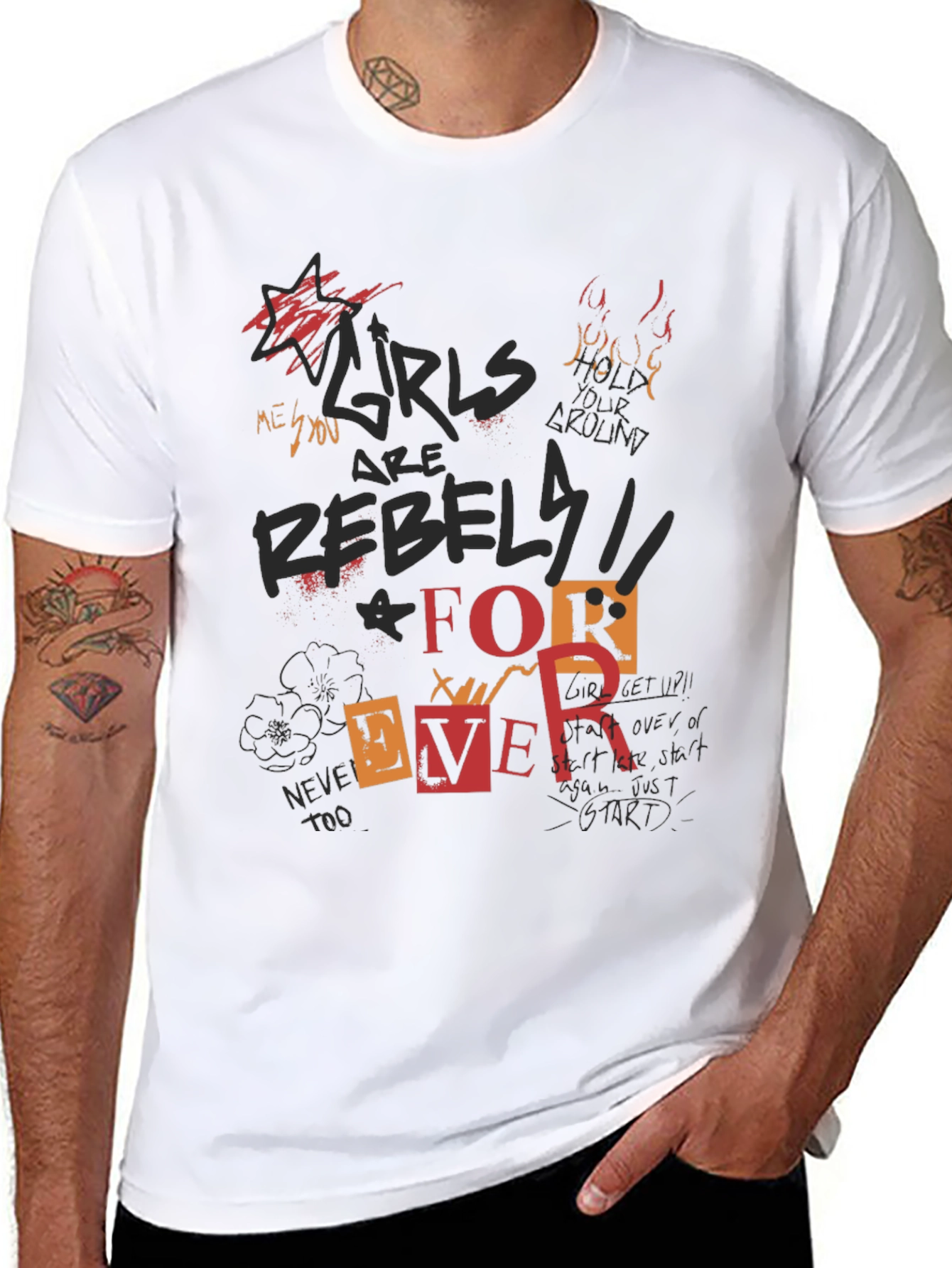 Rebel Girls Graphic Tee