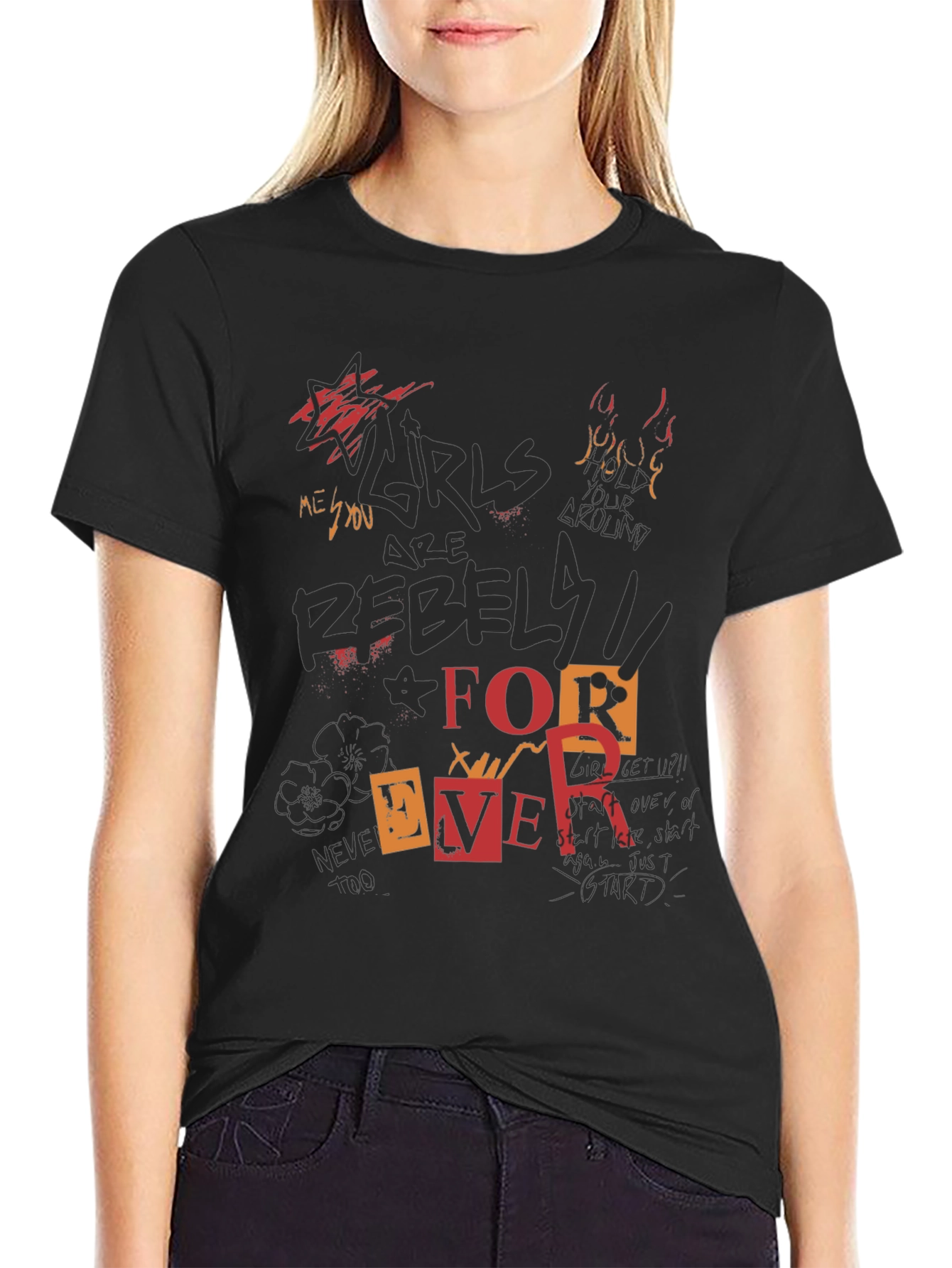 Rebel Girls Graphic Tee