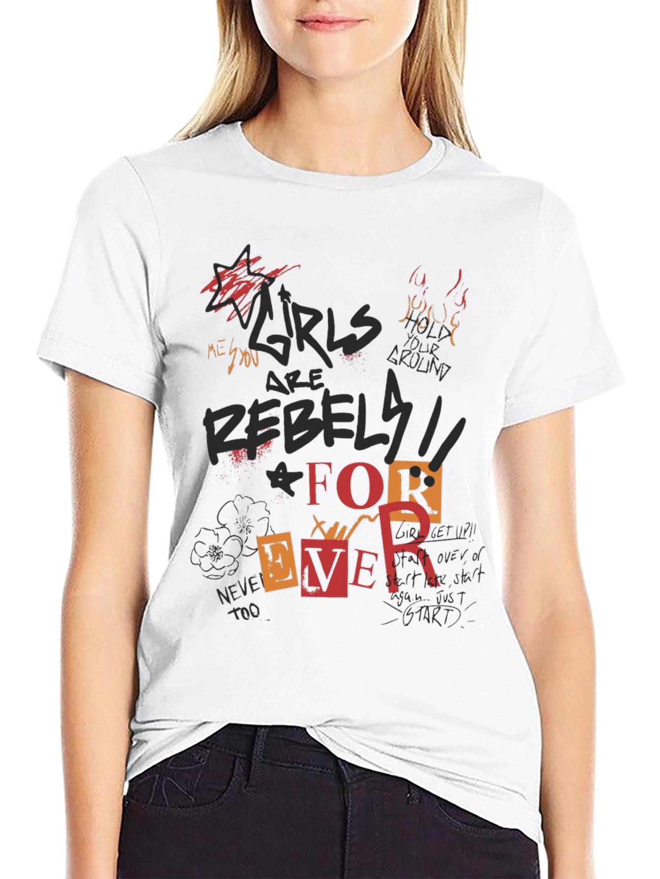 Rebel Girls Graphic Tee