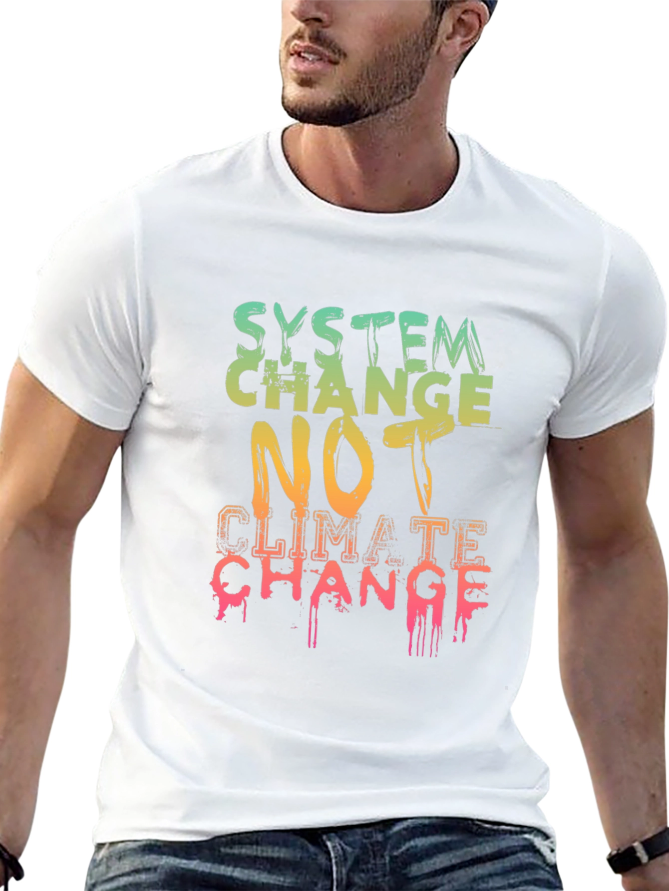 System Change T-Shirt - Climate Activism Apparel