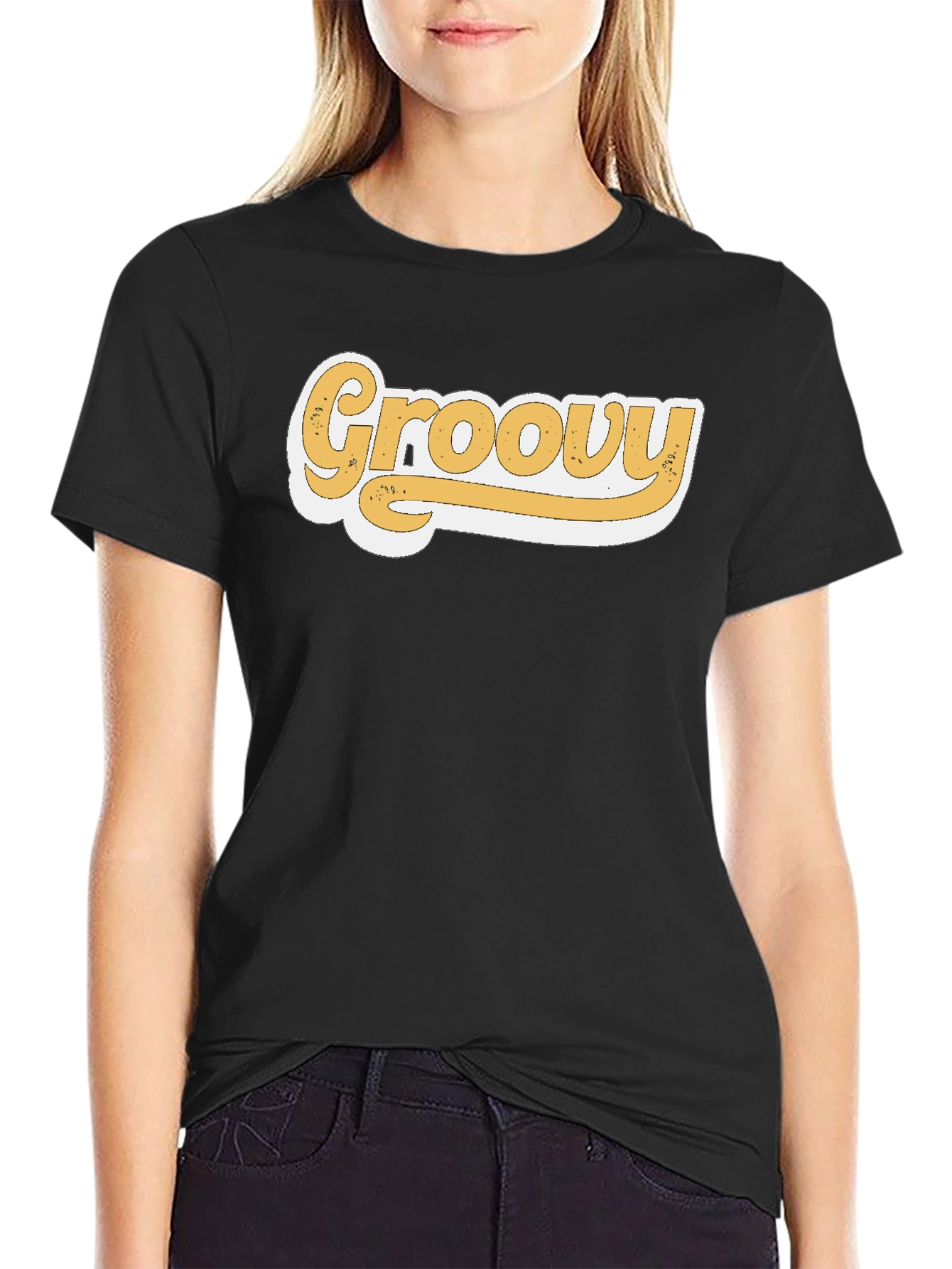 Groovy Retro Style Graphic T-Shirt