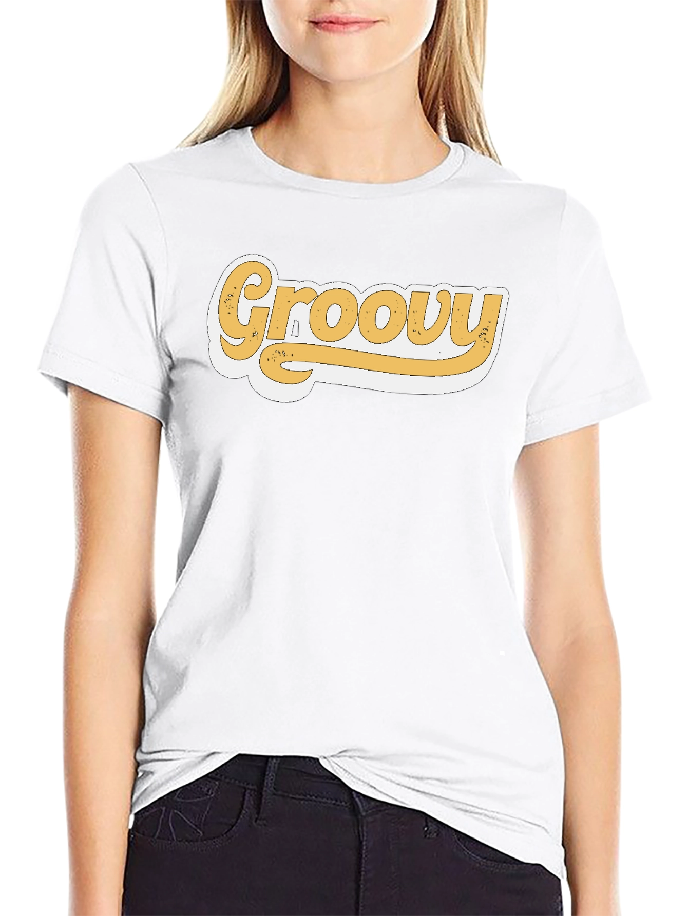 Groovy Retro Style Graphic T-Shirt