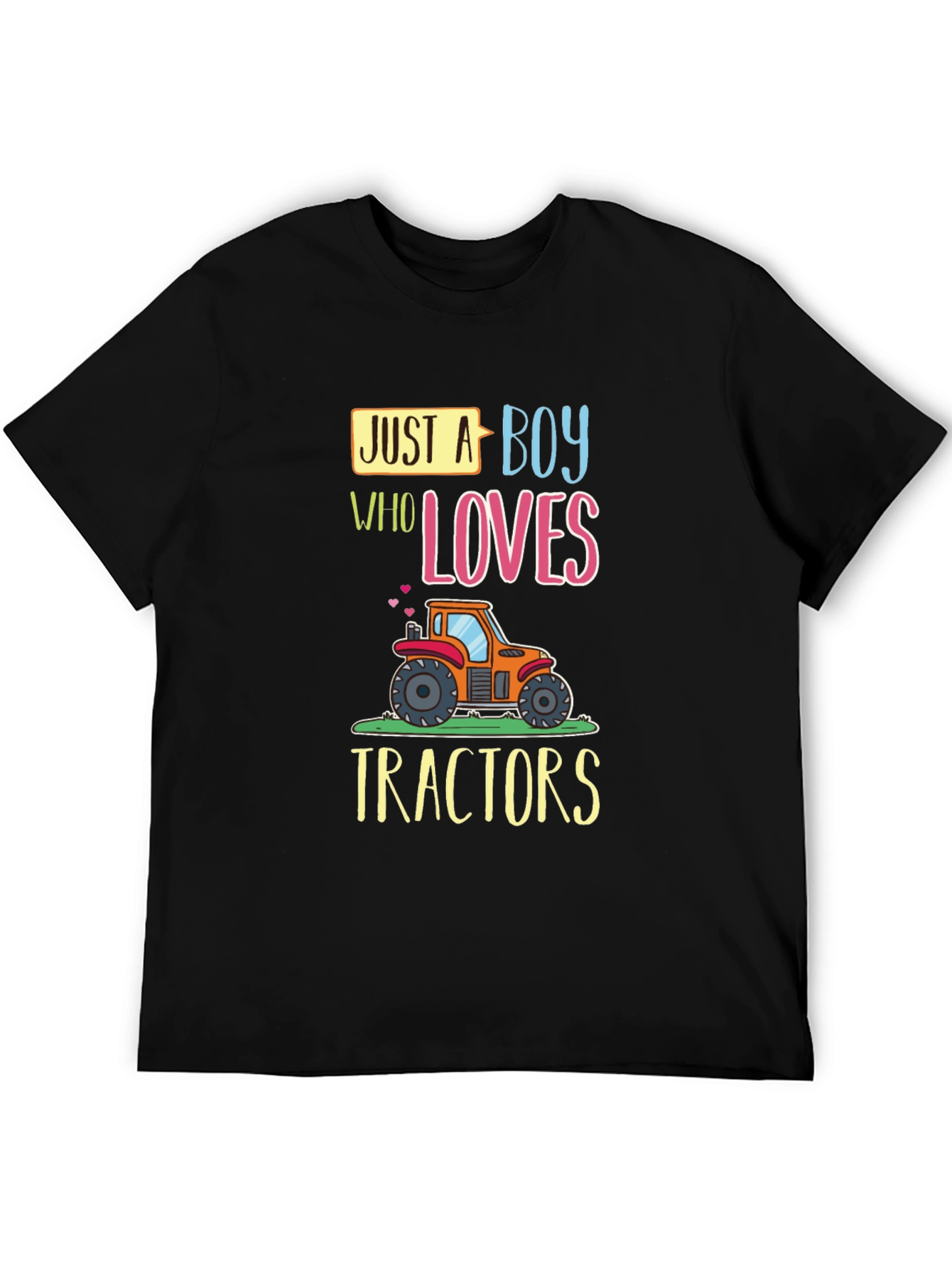 Boys Tractor Lover Graphic Tee