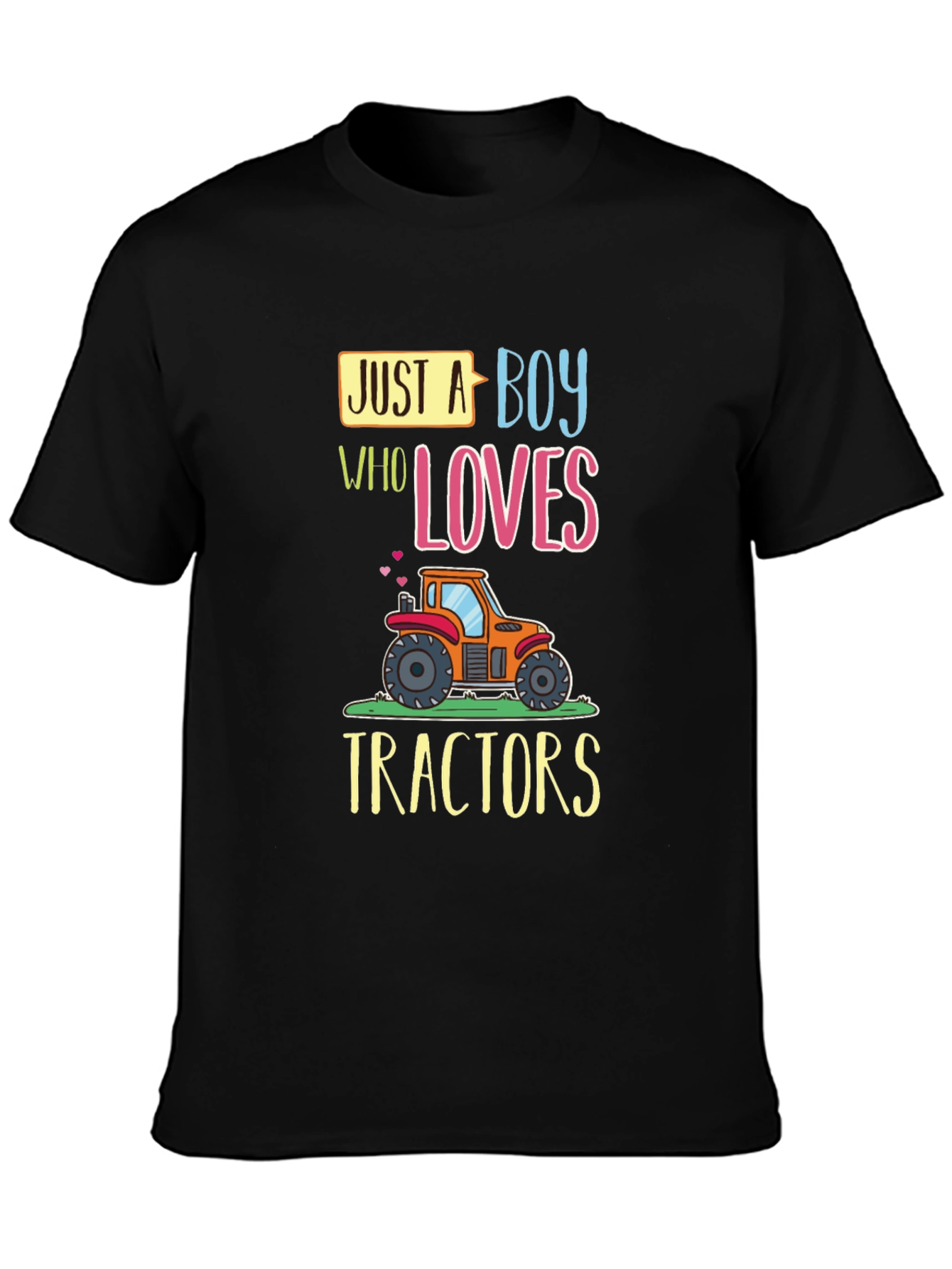 Boys Tractor Lover Graphic Tee