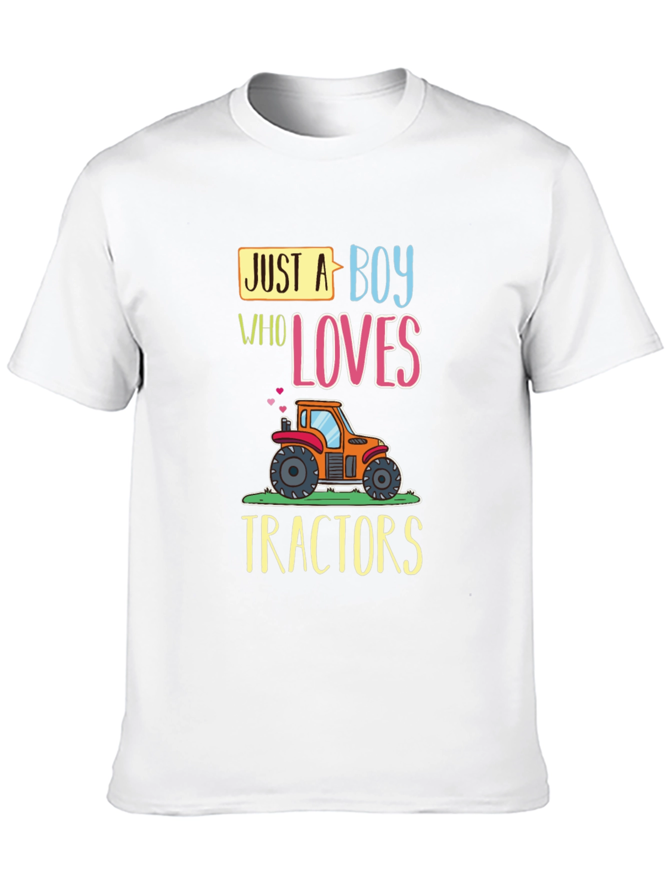Boys Tractor Lover Graphic Tee