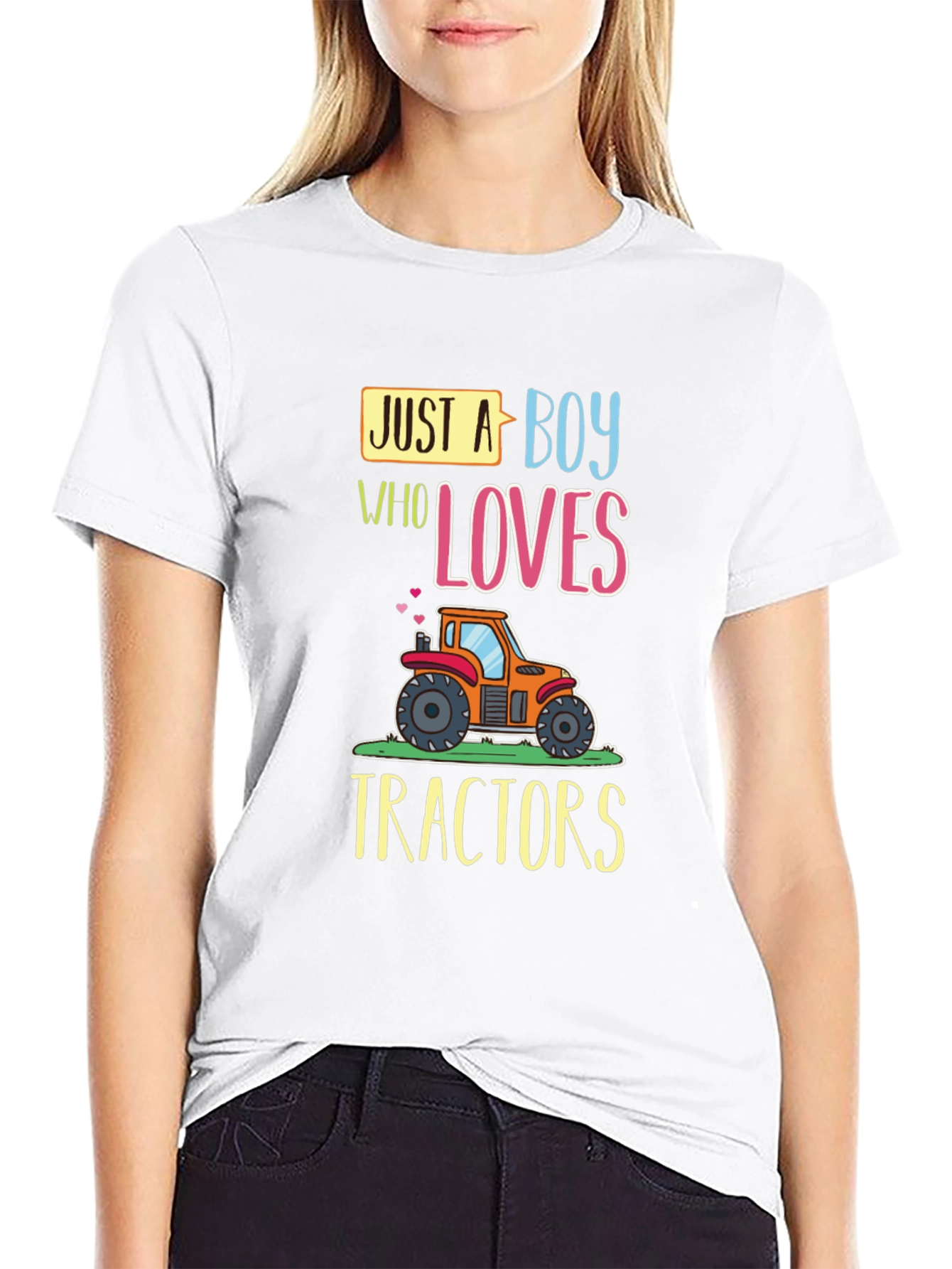 Boys Tractor Lover Graphic Tee
